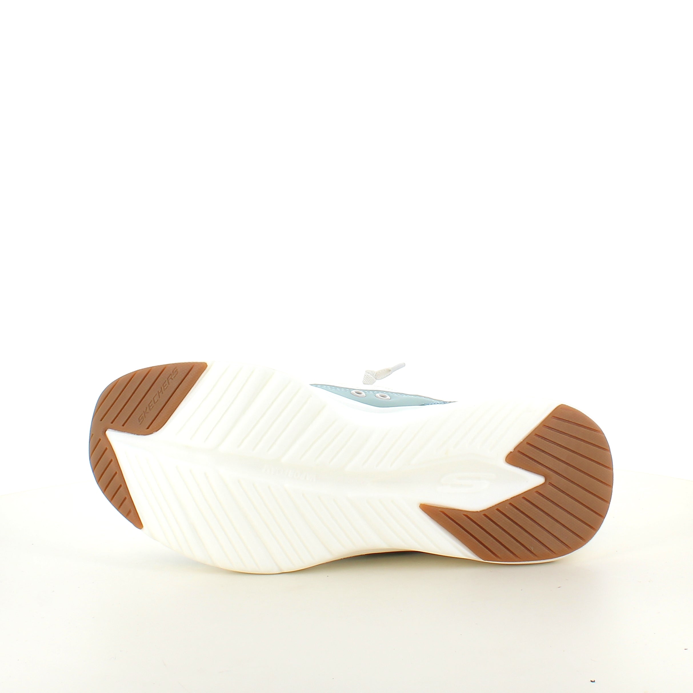 Skechers Slip-ins – Contour Foam Cozy Fit – vit/grön