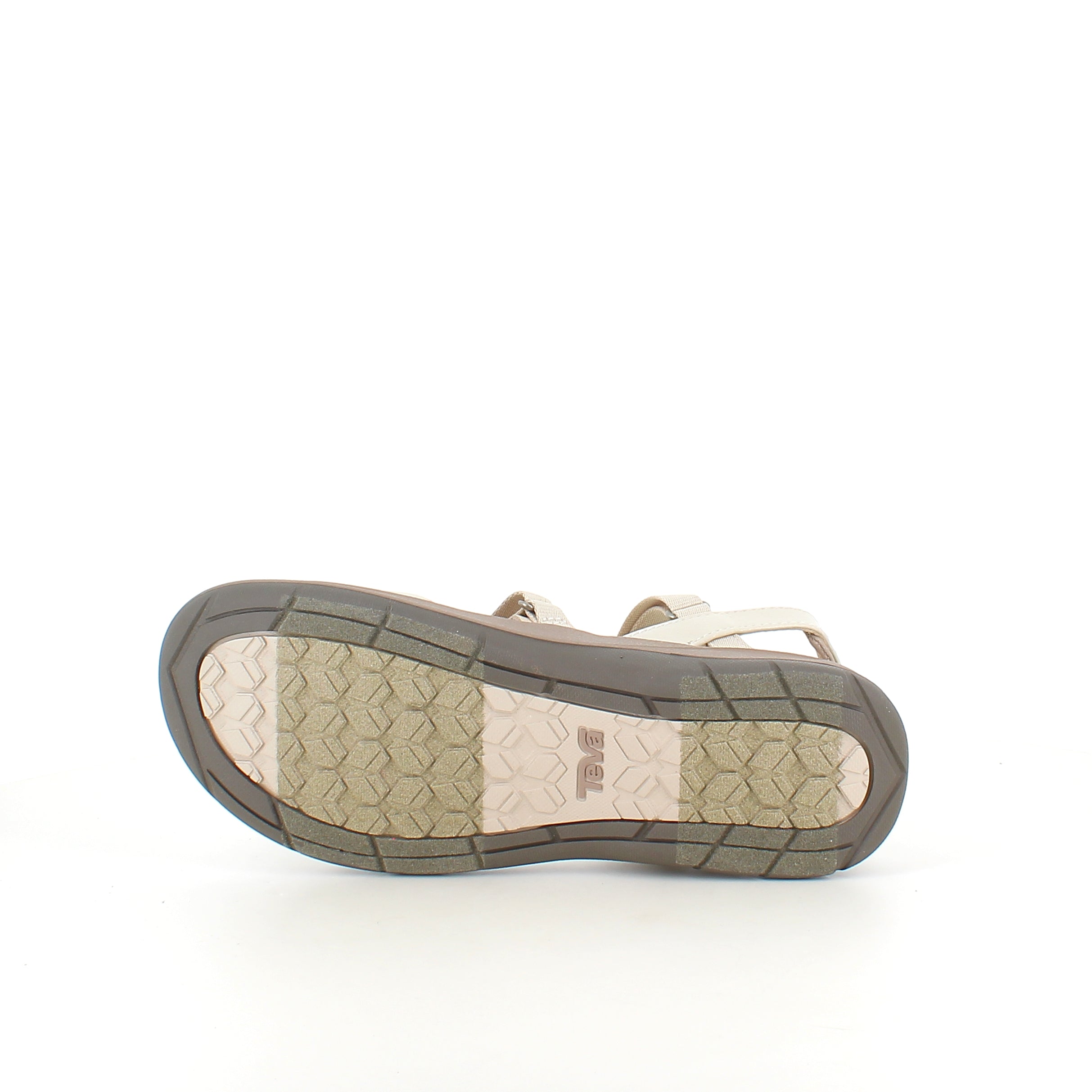 Beige Teva Tirra sandal med hålfotsstöd och lätt stötdämpning