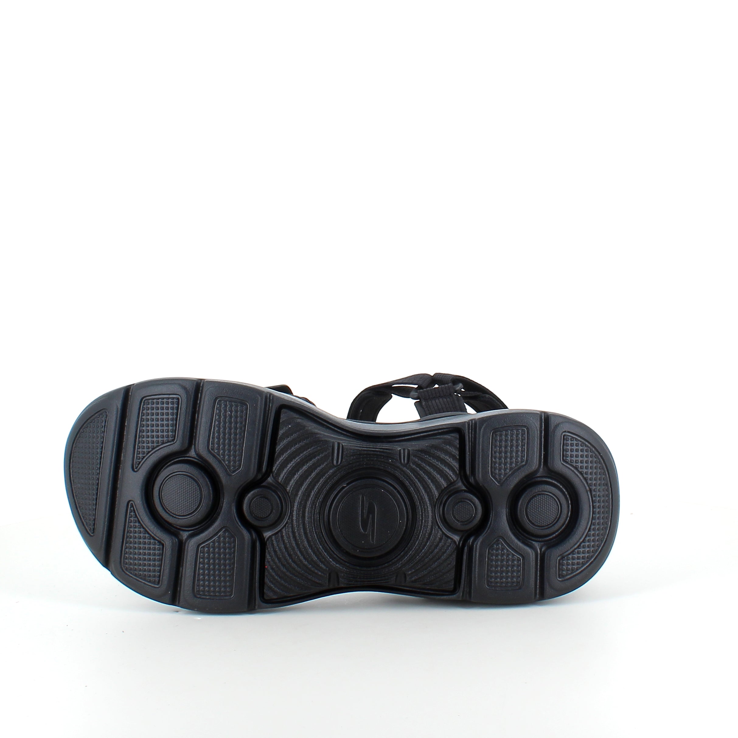 Skechers GO WALK sandal i svart – komfortsandal med fotvalvsstöd & stötdämpning