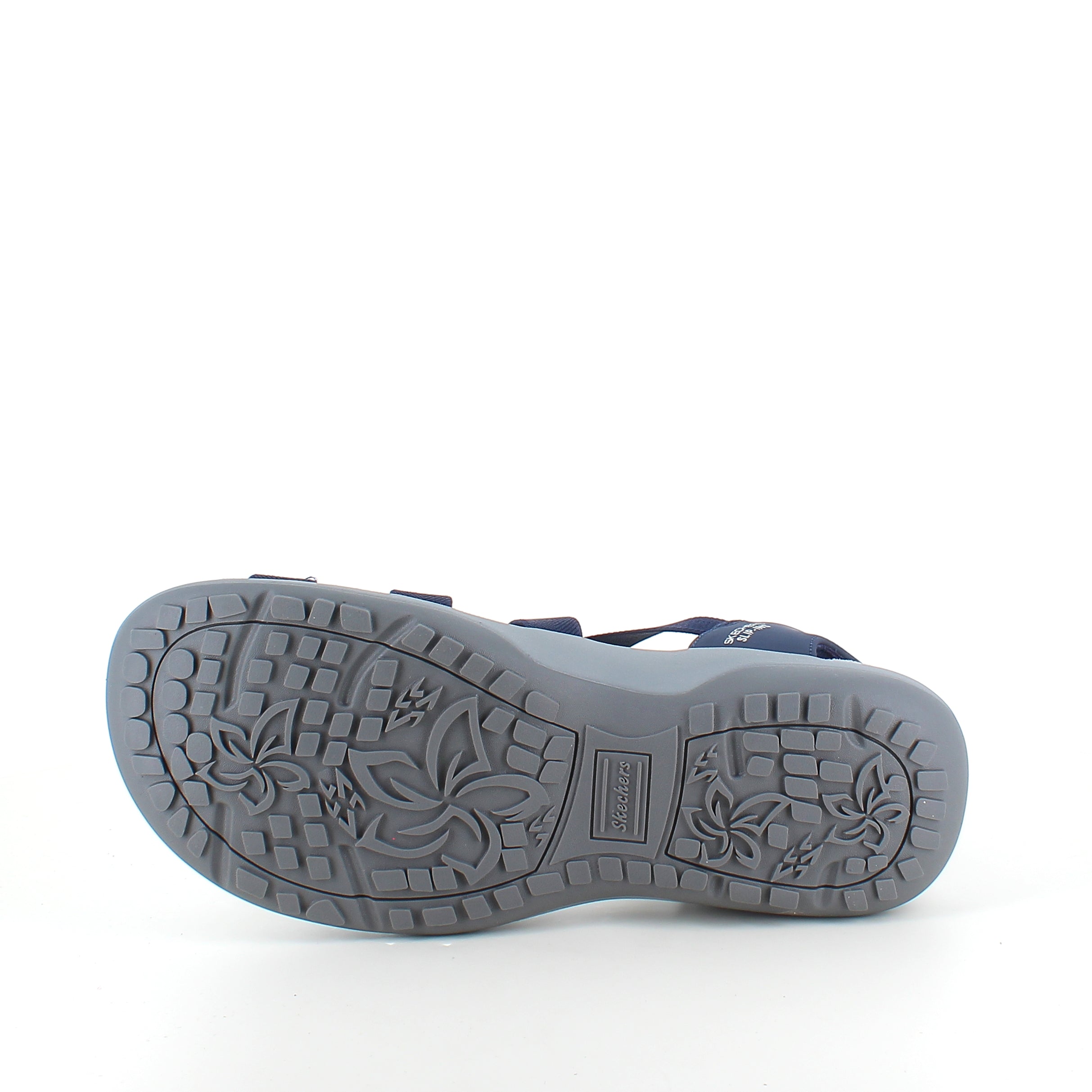 Skechers Slip-ins-sandal i navy – lätt, flexibel och bekväm sandal