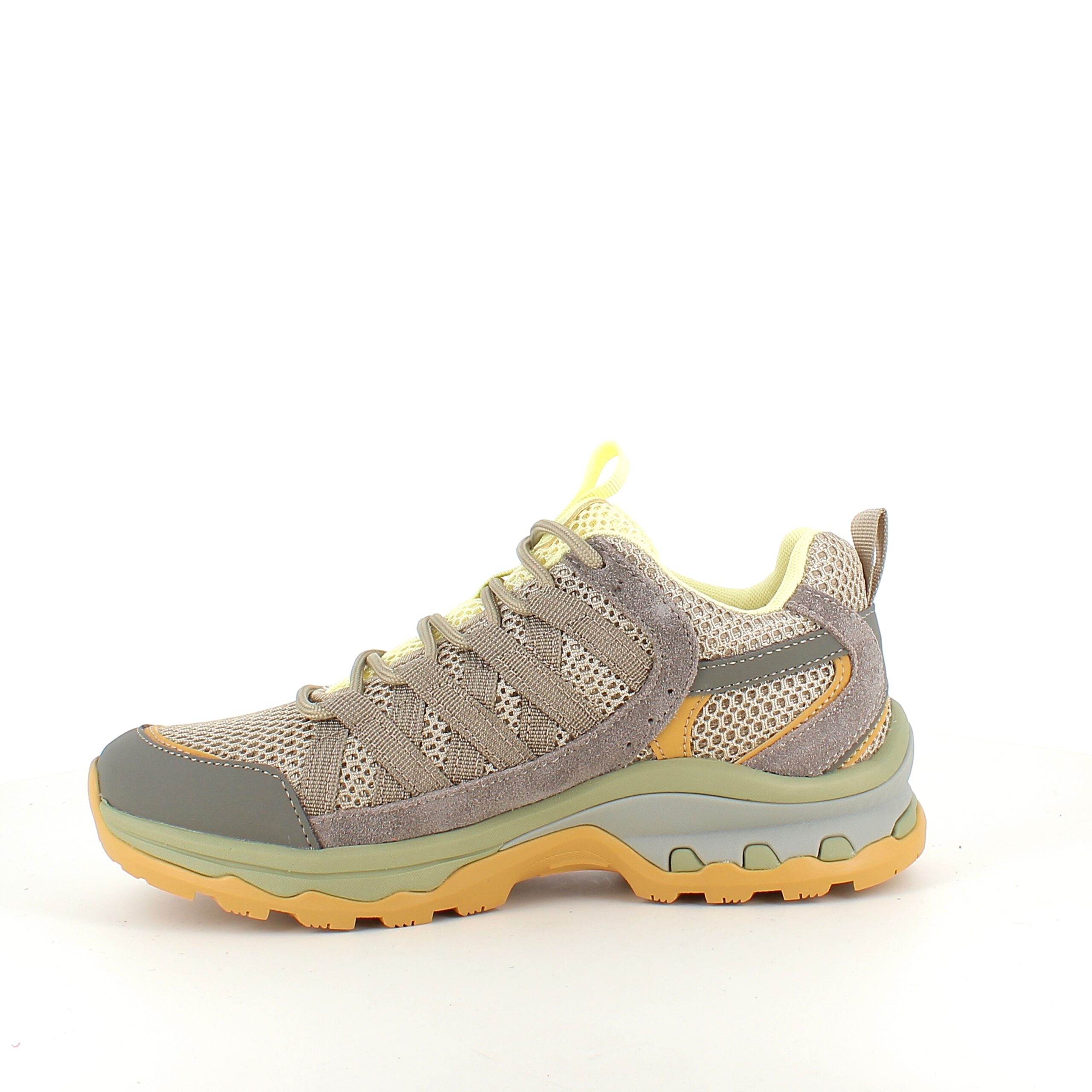 Khaki Green Comfort-skor med mycket stötdämpning