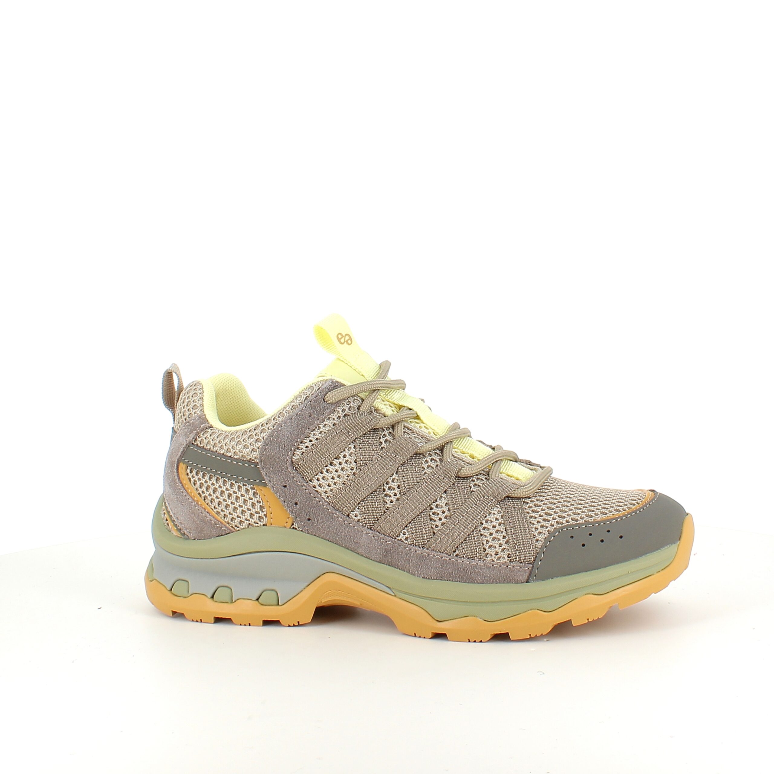 Khaki Green Comfort-skor med mycket stötdämpning