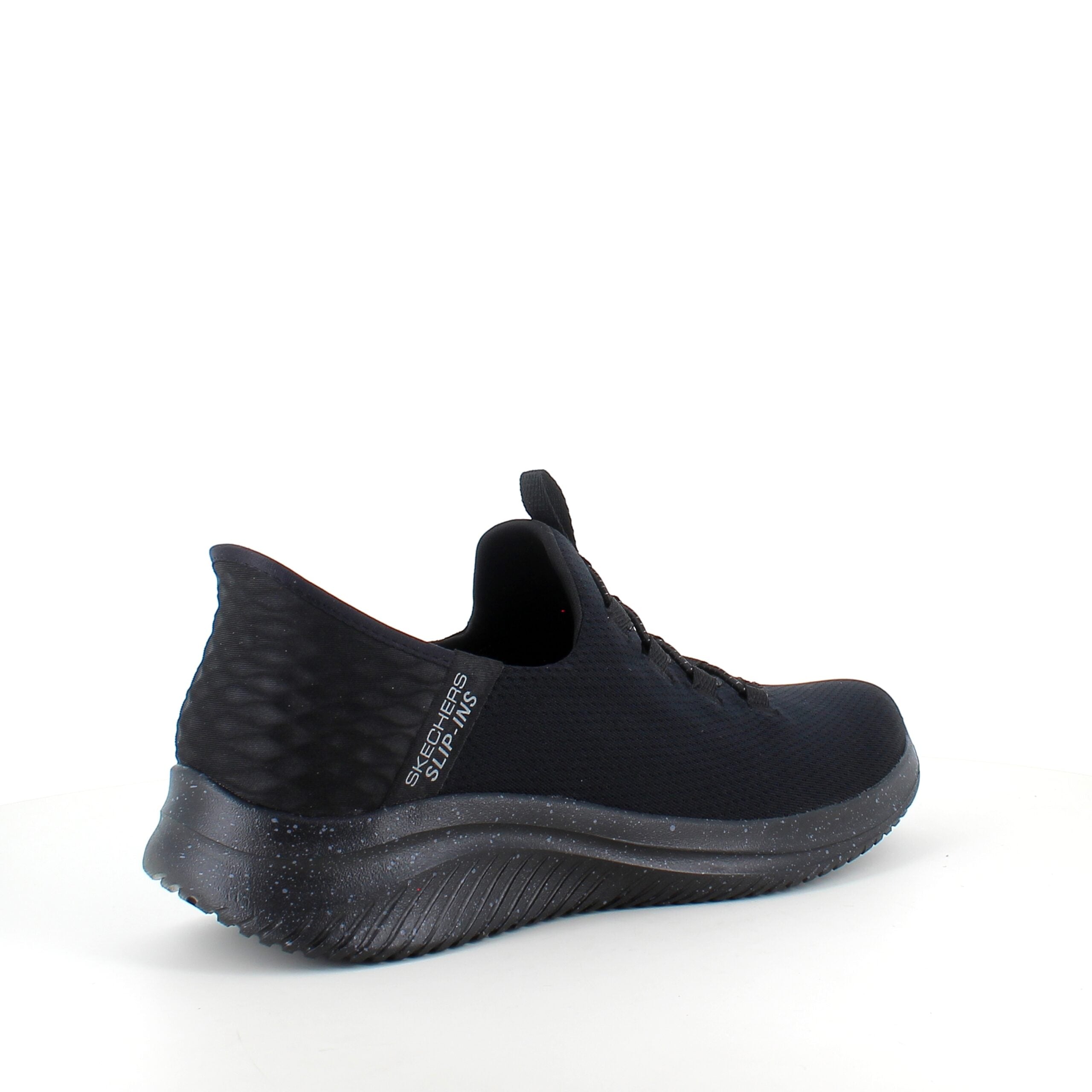 Svarta Skechers Slip-Ins med ovandel i stretch