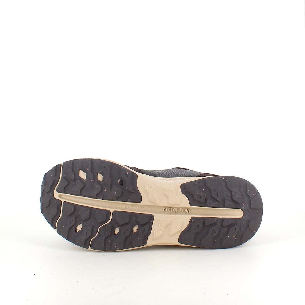 Mathilde Runner Leather – chokladbrun Woden-sneaker med lätt gångsula