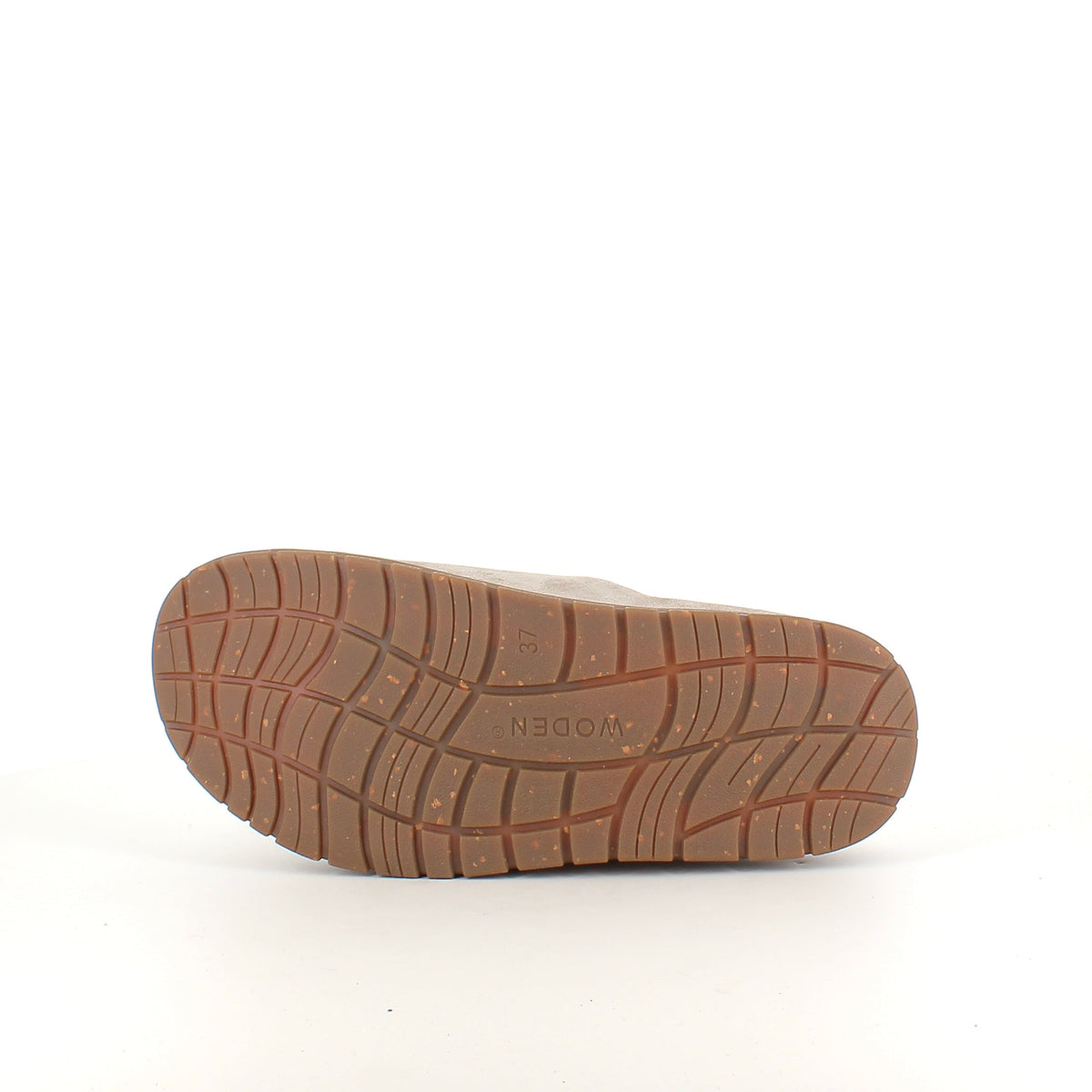 WODEN Silvi Warm - varm beige toffla med hålfotsstöd &amp; mjuk komfort