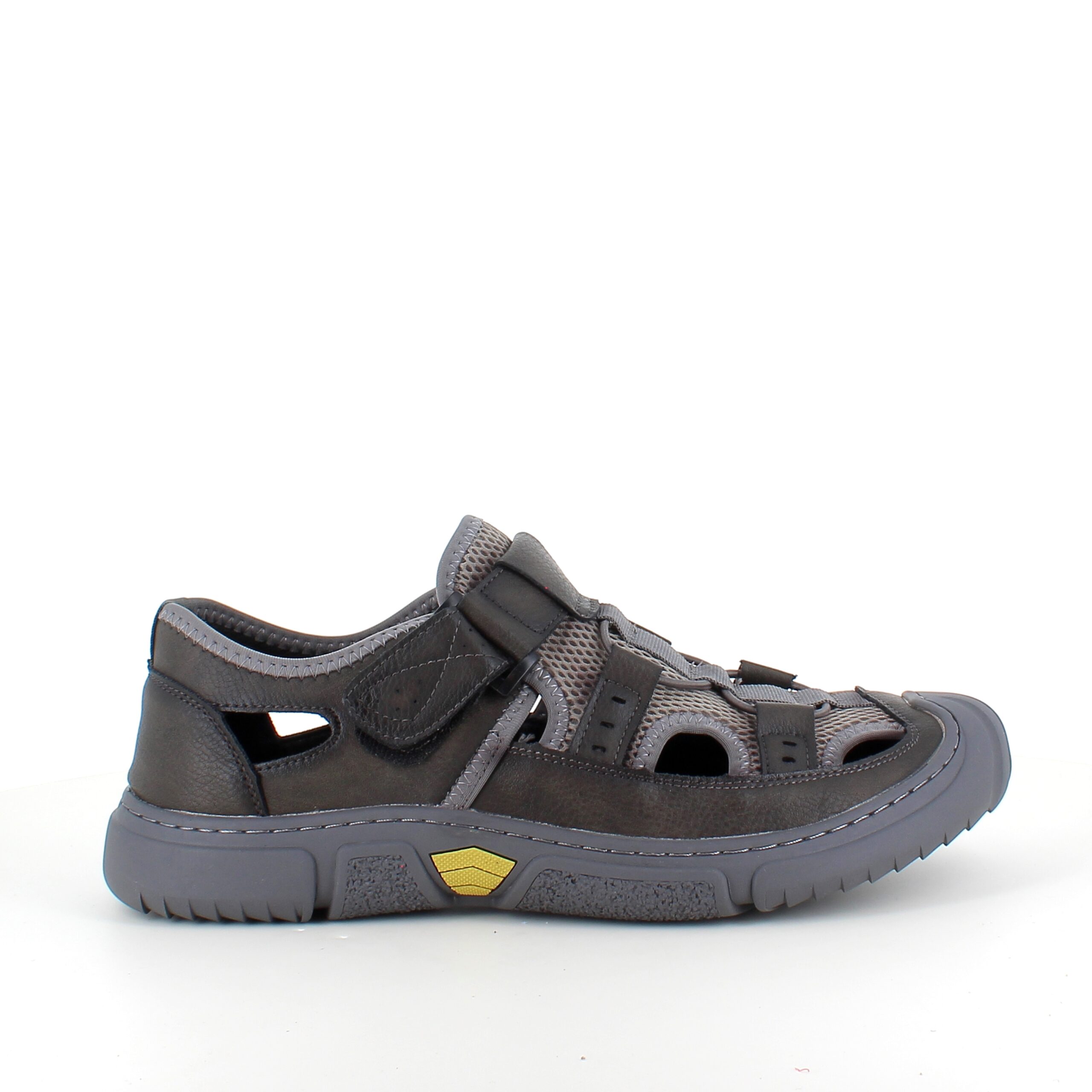 Outdoor-sandal för herr i svart/khaki