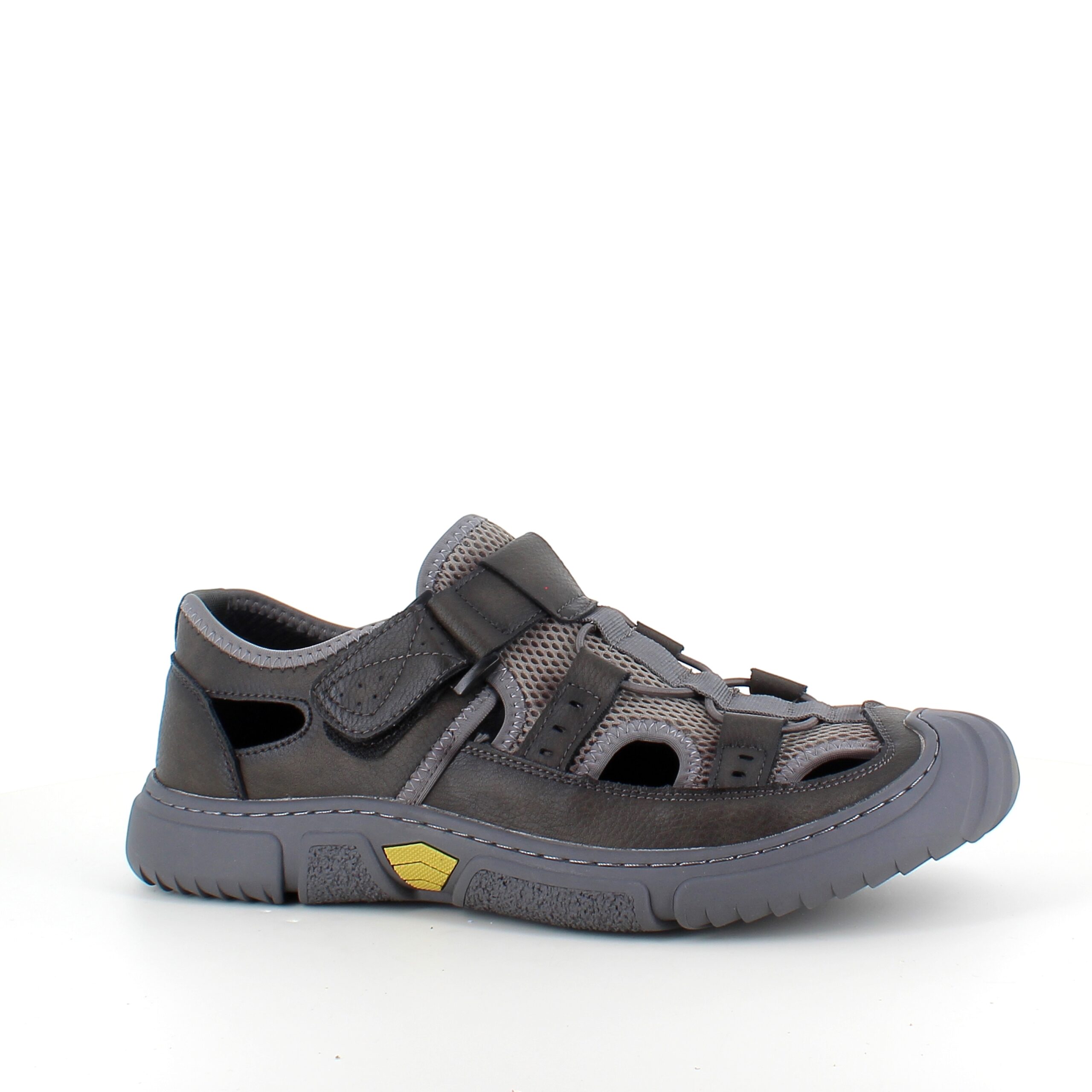 Outdoor-sandal för herr i svart/khaki