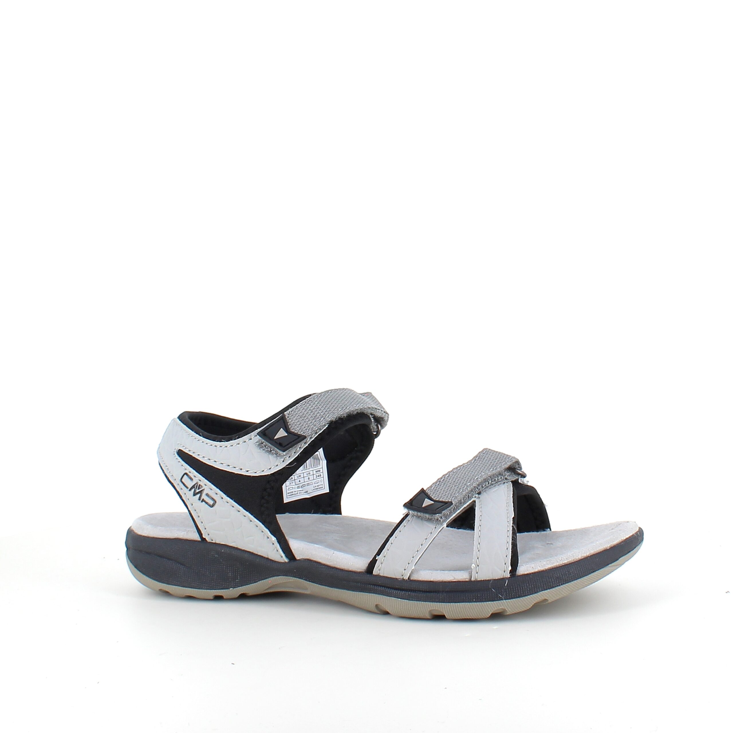 Ljusgrå lättviktsandal från CMP med stötdämpning