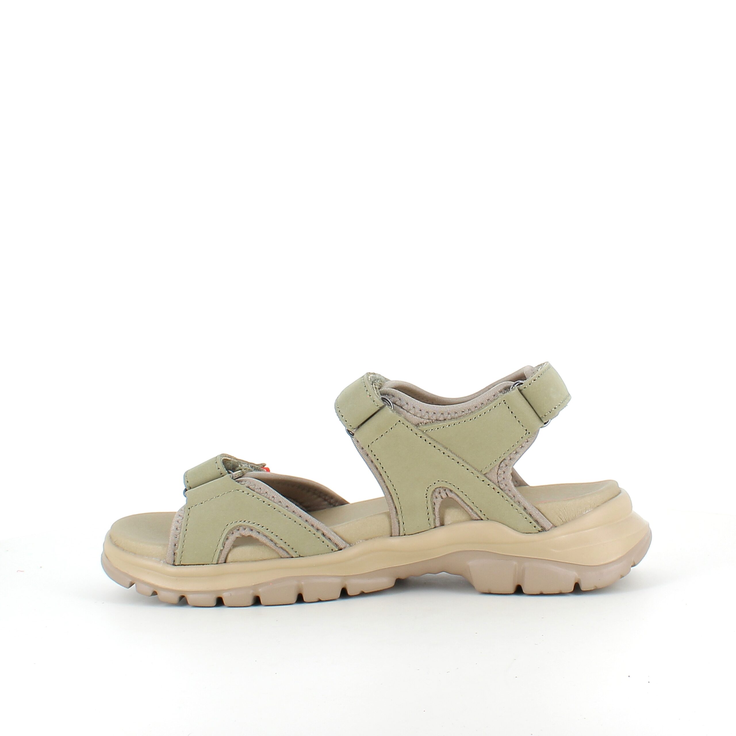 Grön Green Comfort-sandal för dig som går och står många timmar