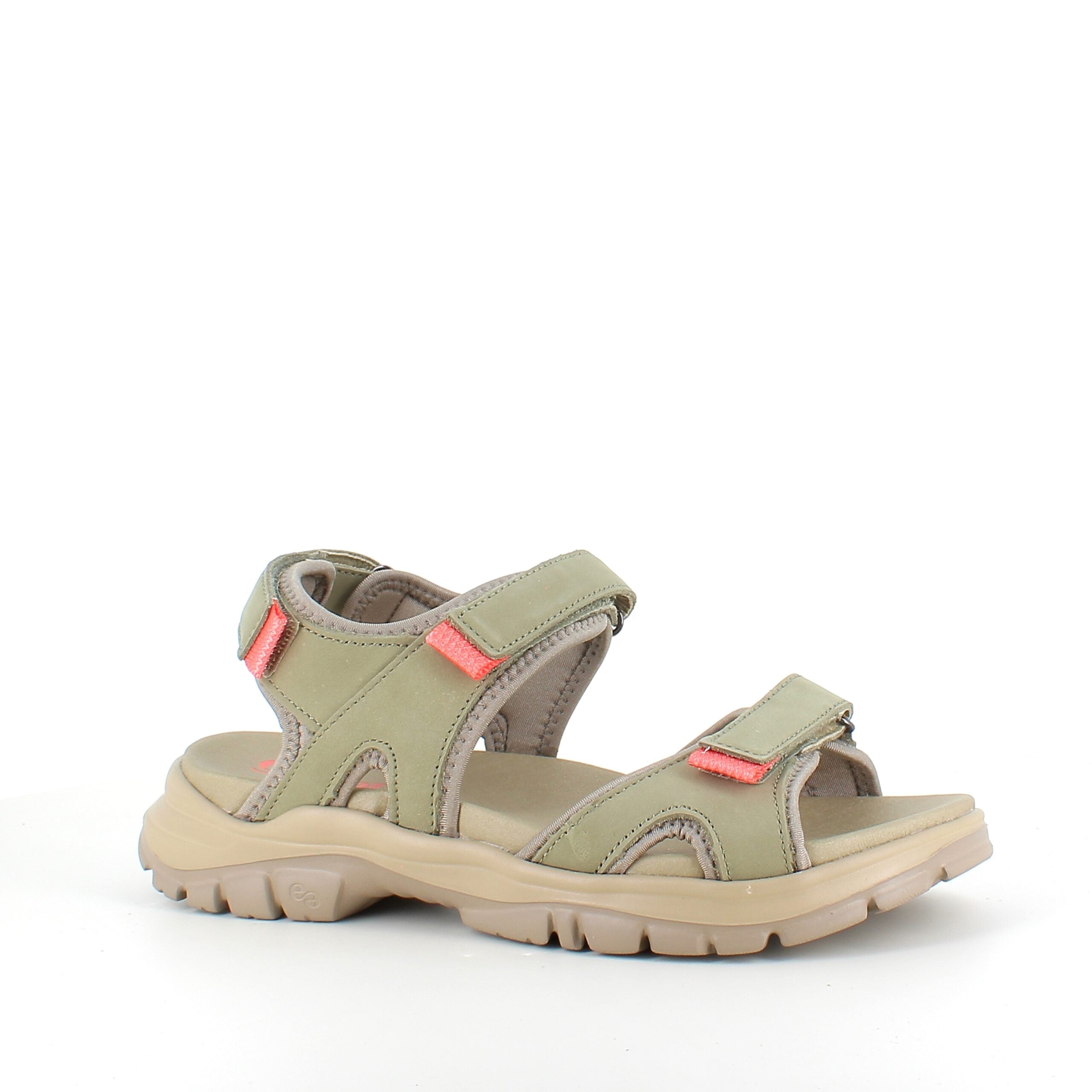 Grön Green Comfort-sandal för dig som går och står många timmar