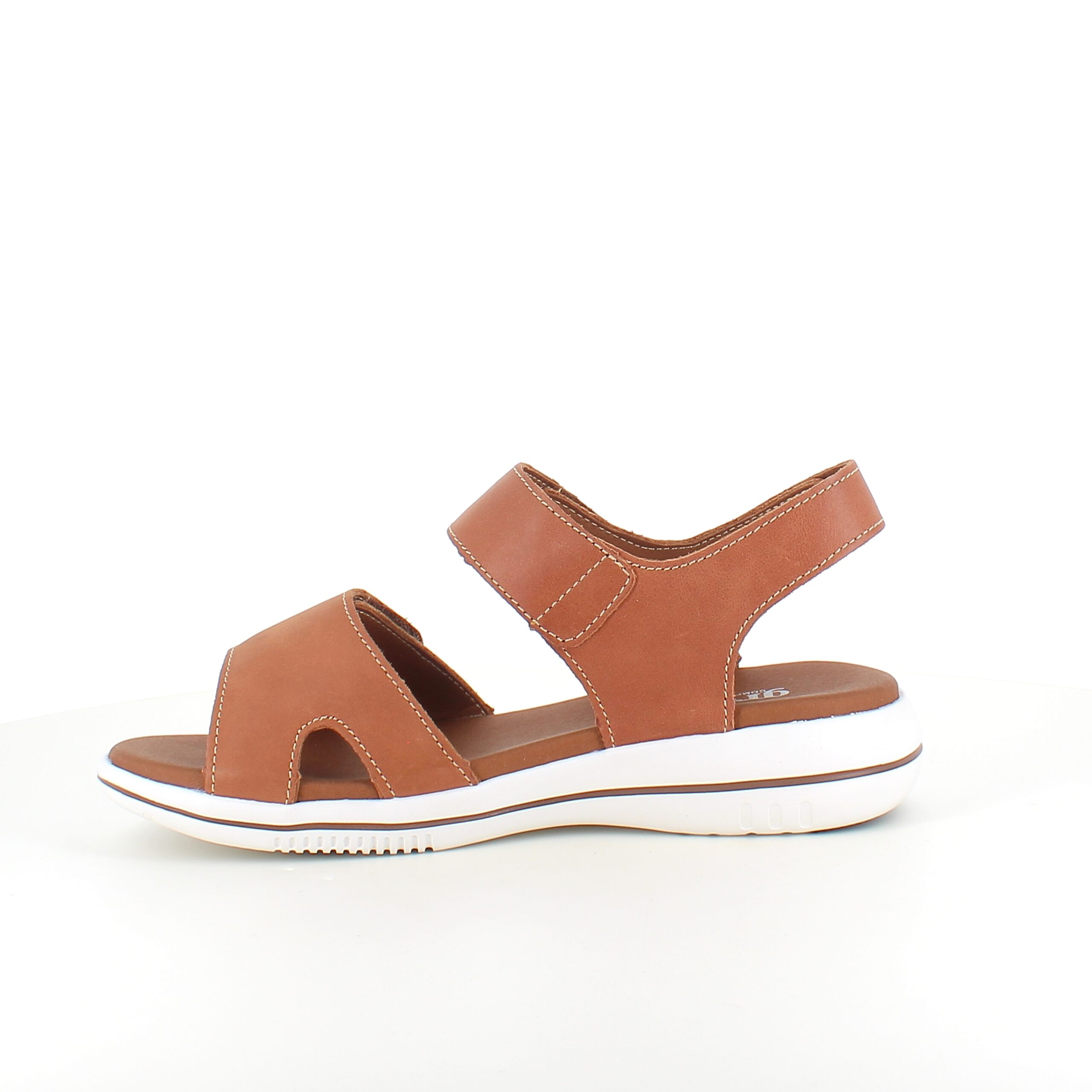 Brun skinnsandal från Green Comfort