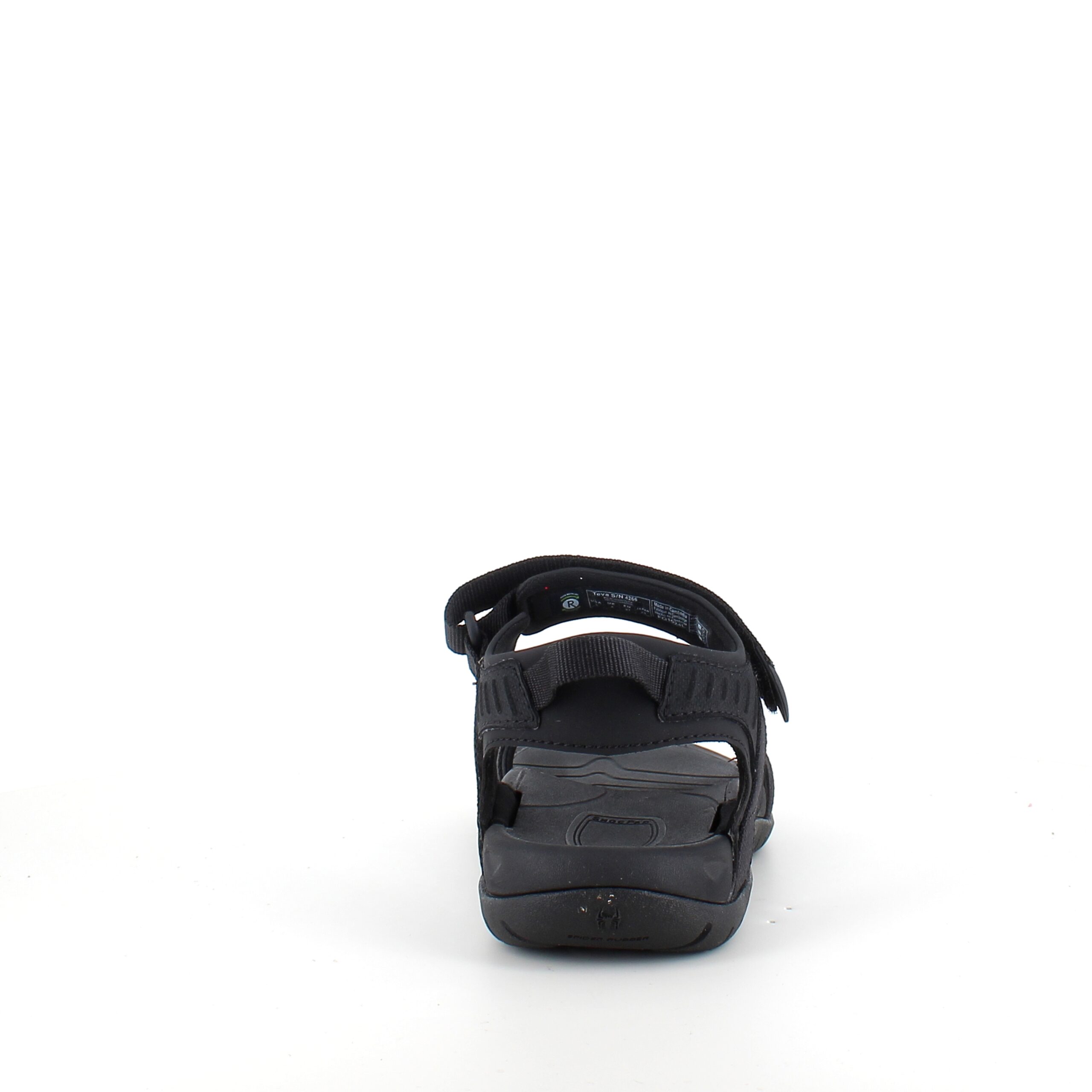 Teva Tirra – smart svart sandal från Teva med bra fotvalvsstöd
