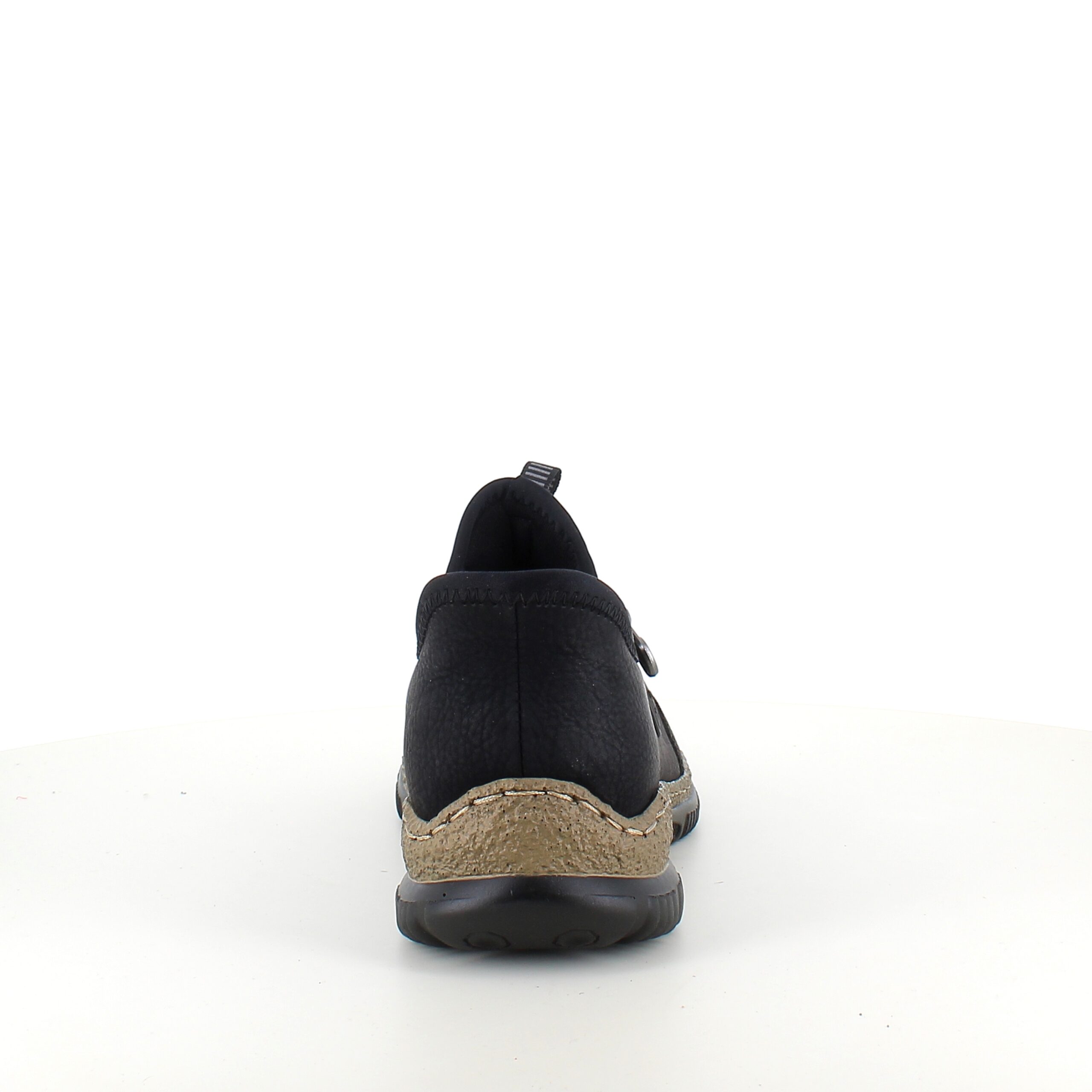 Svarta Rieker slip-on sneakers