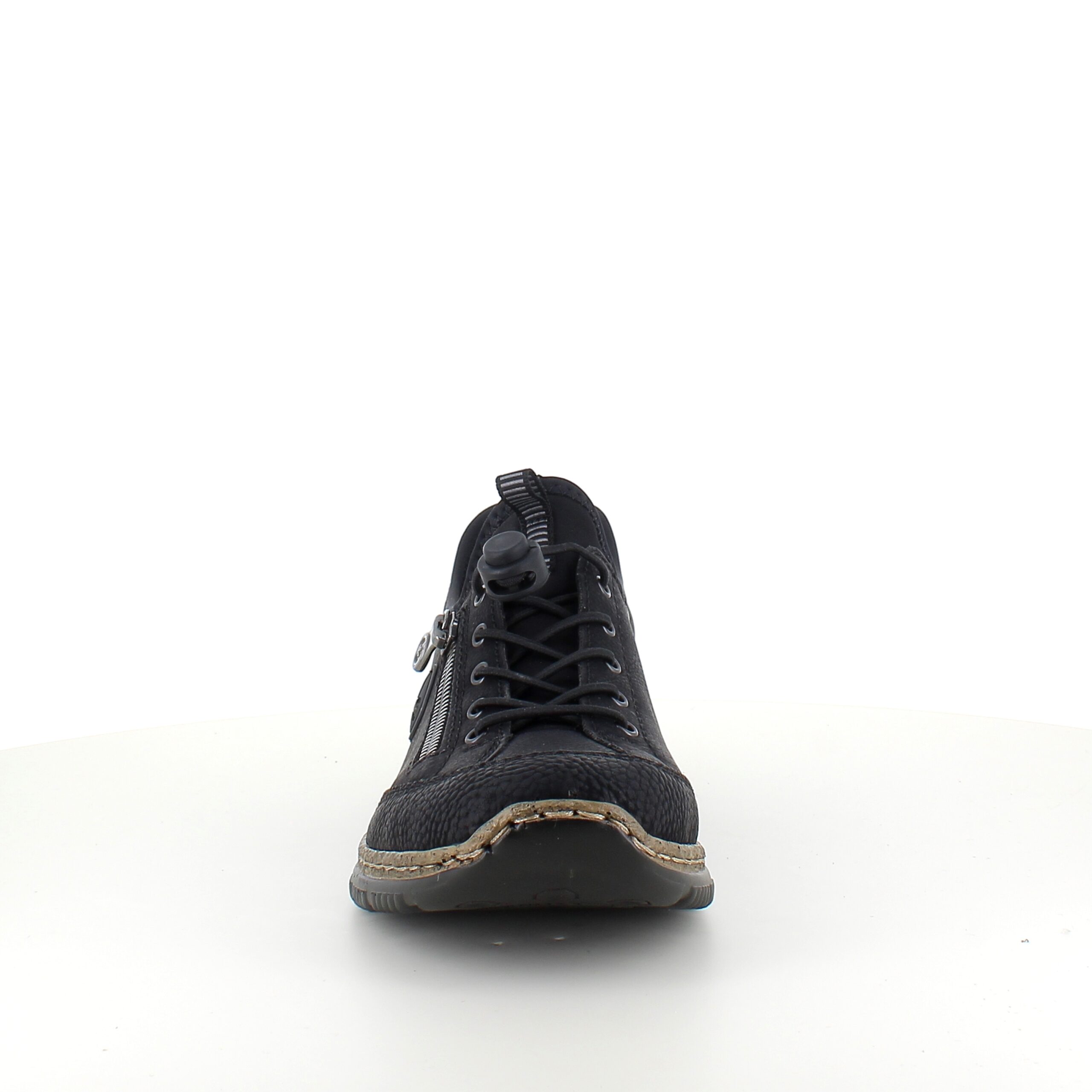 Svarta Rieker slip-on sneakers