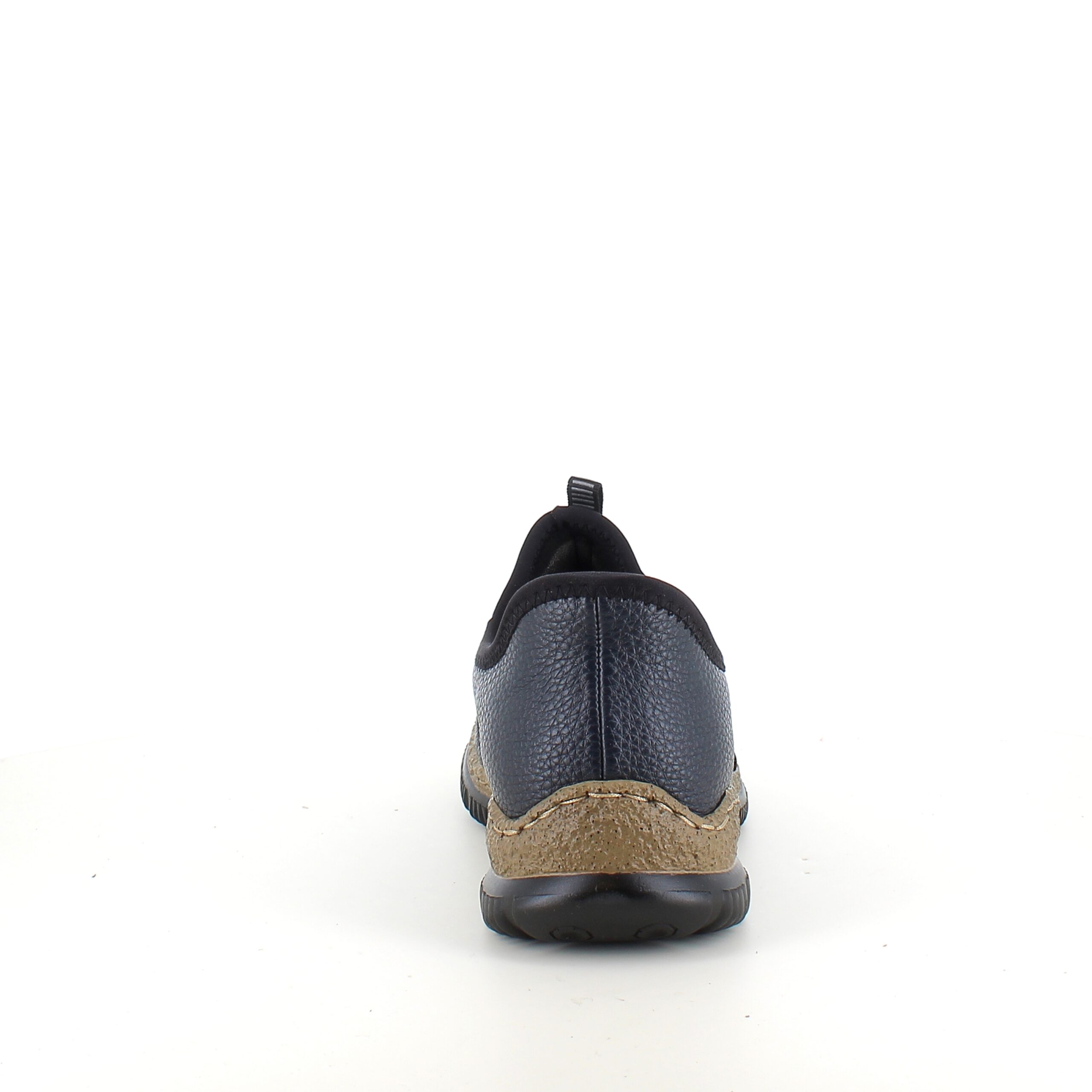 Mörkblå Rieker slip-on-sneakers