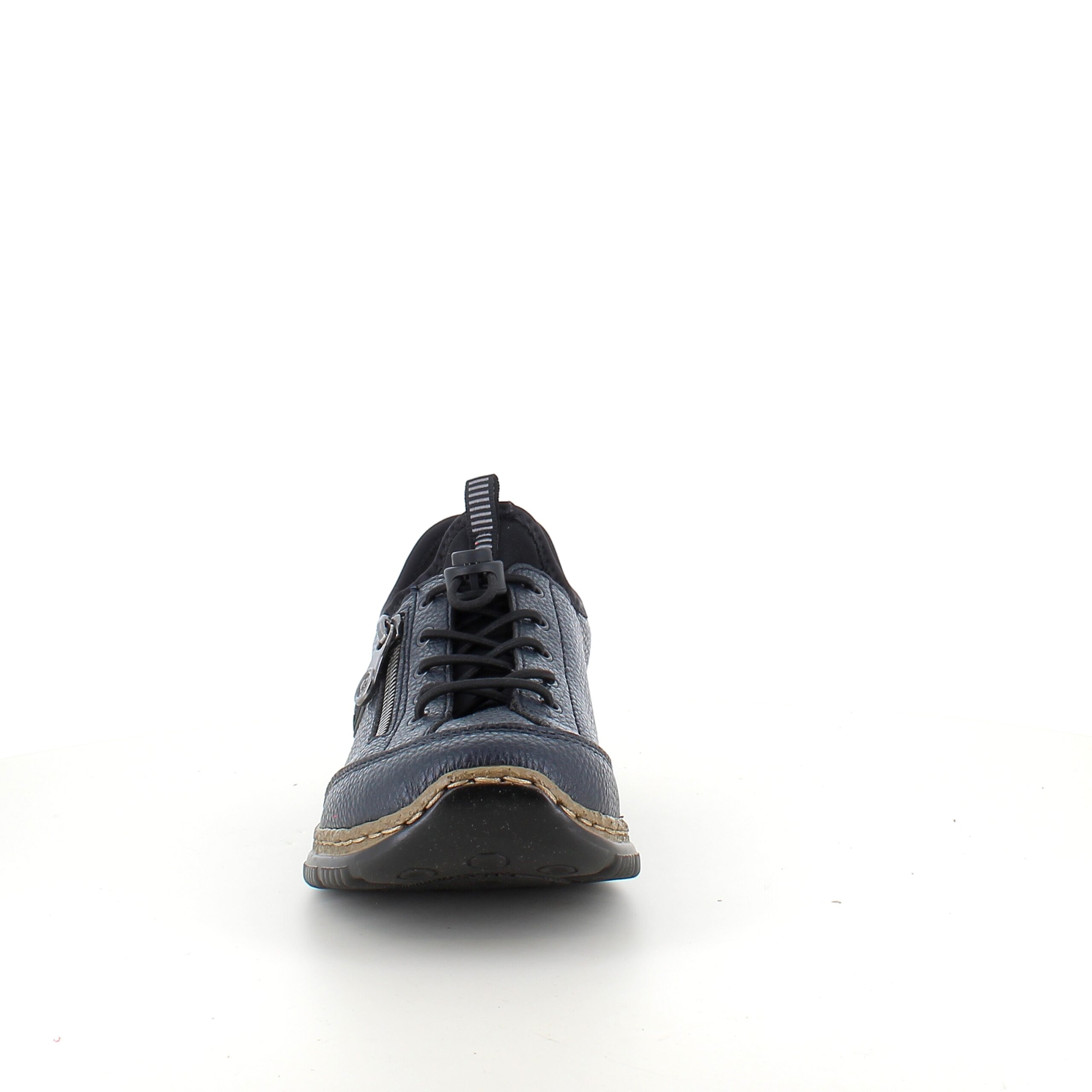 Mörkblå Rieker slip-on-sneakers