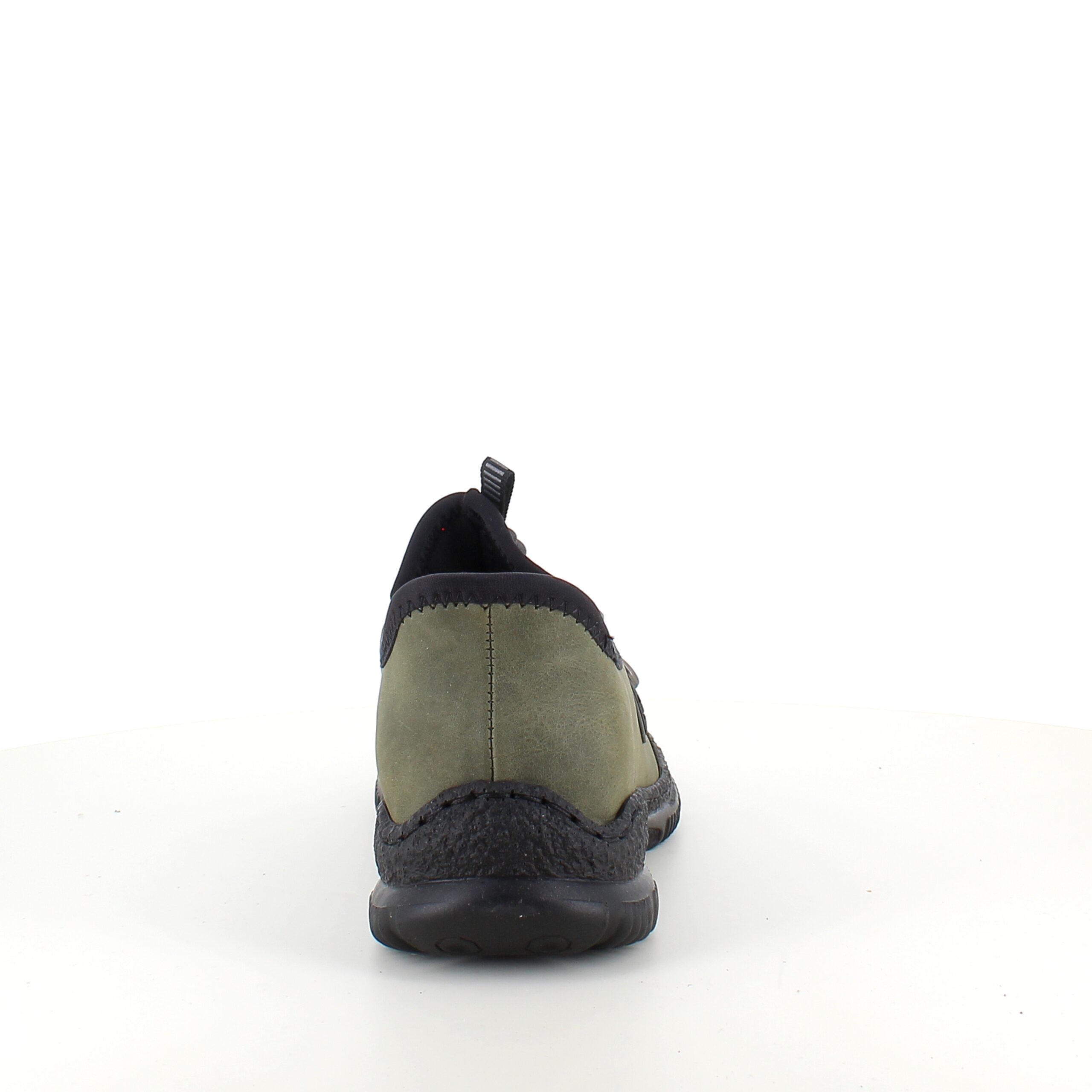 Olivgrön Rieker slip-on sneakers