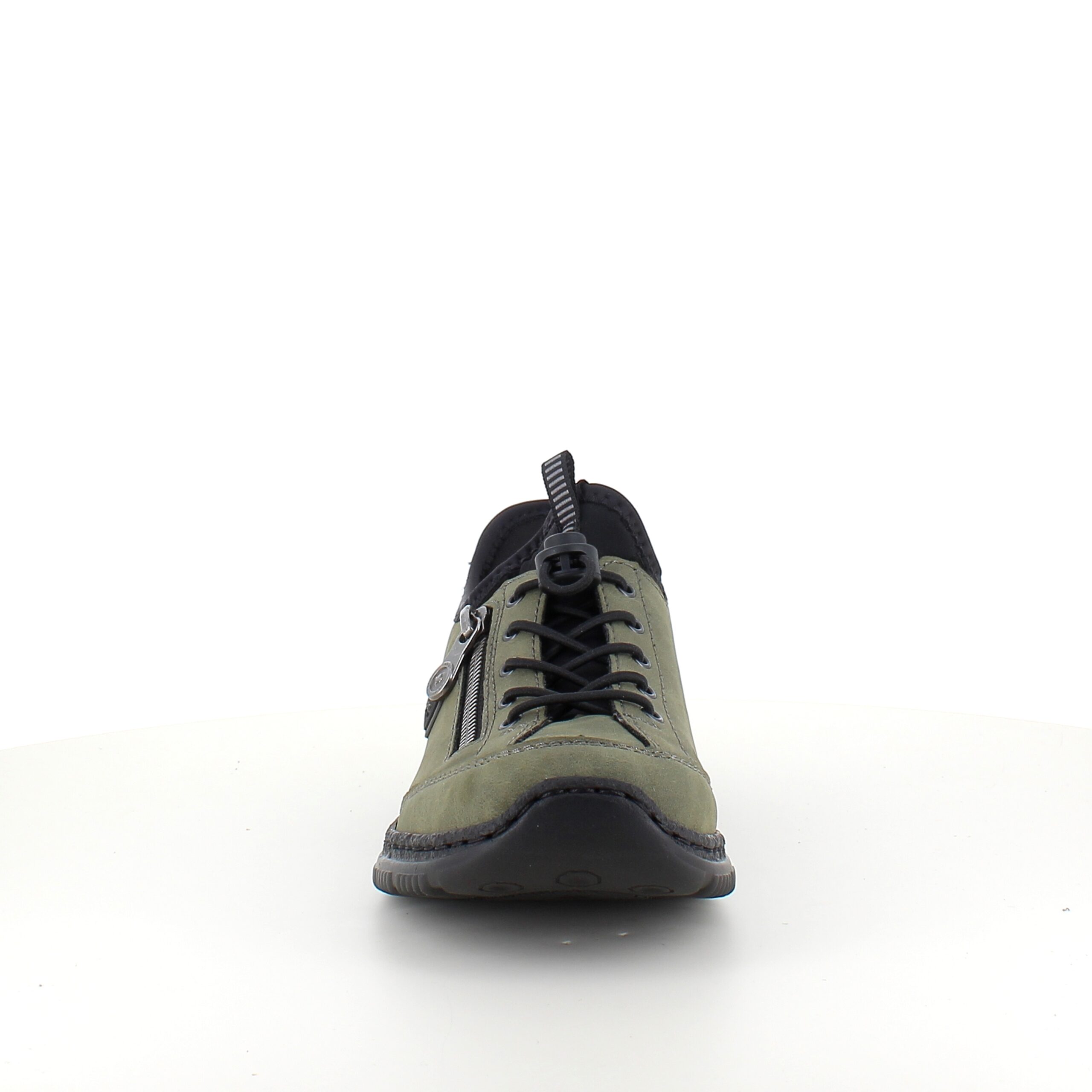Olivgrön Rieker slip-on sneakers