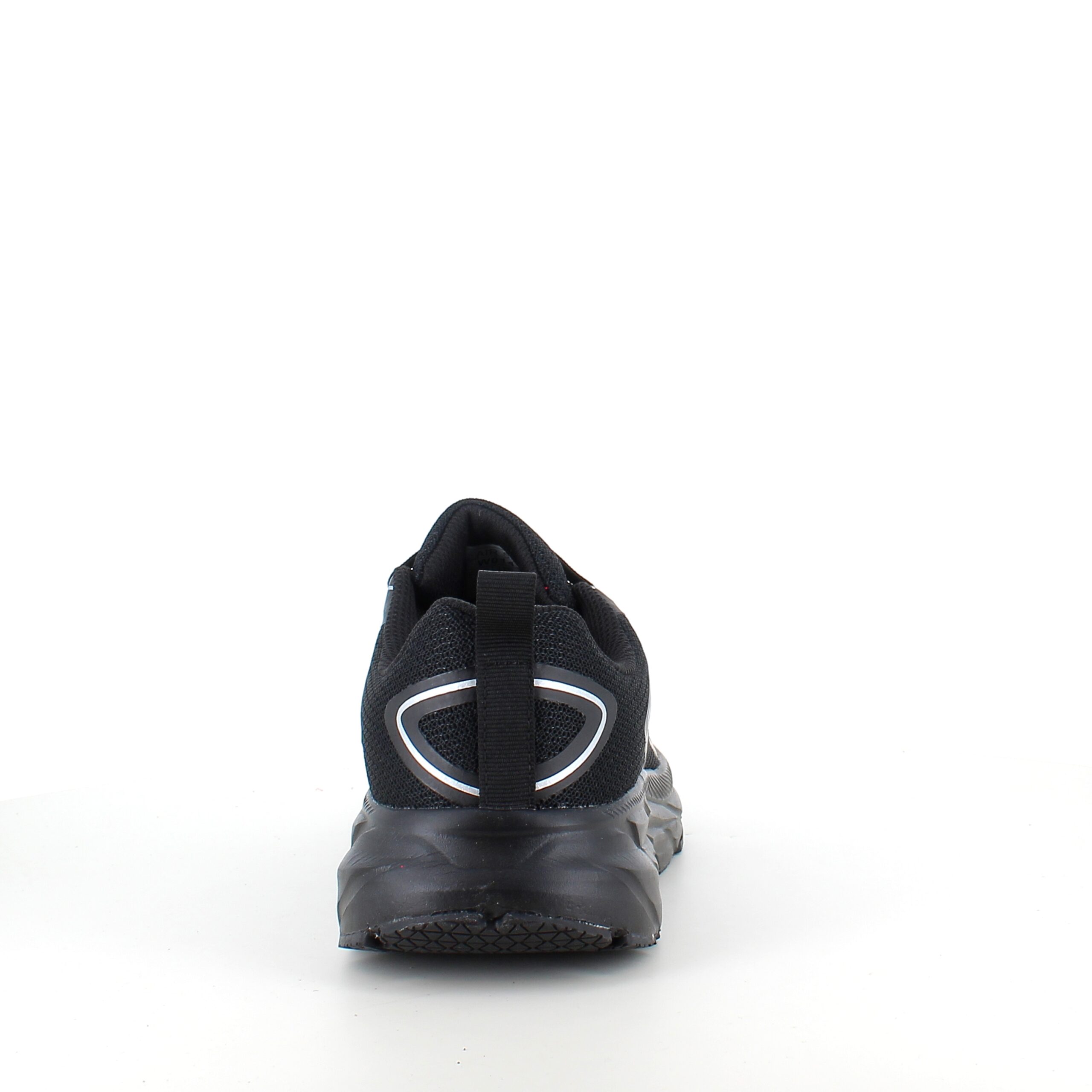 Svarta sneakers i ventilerande mesh