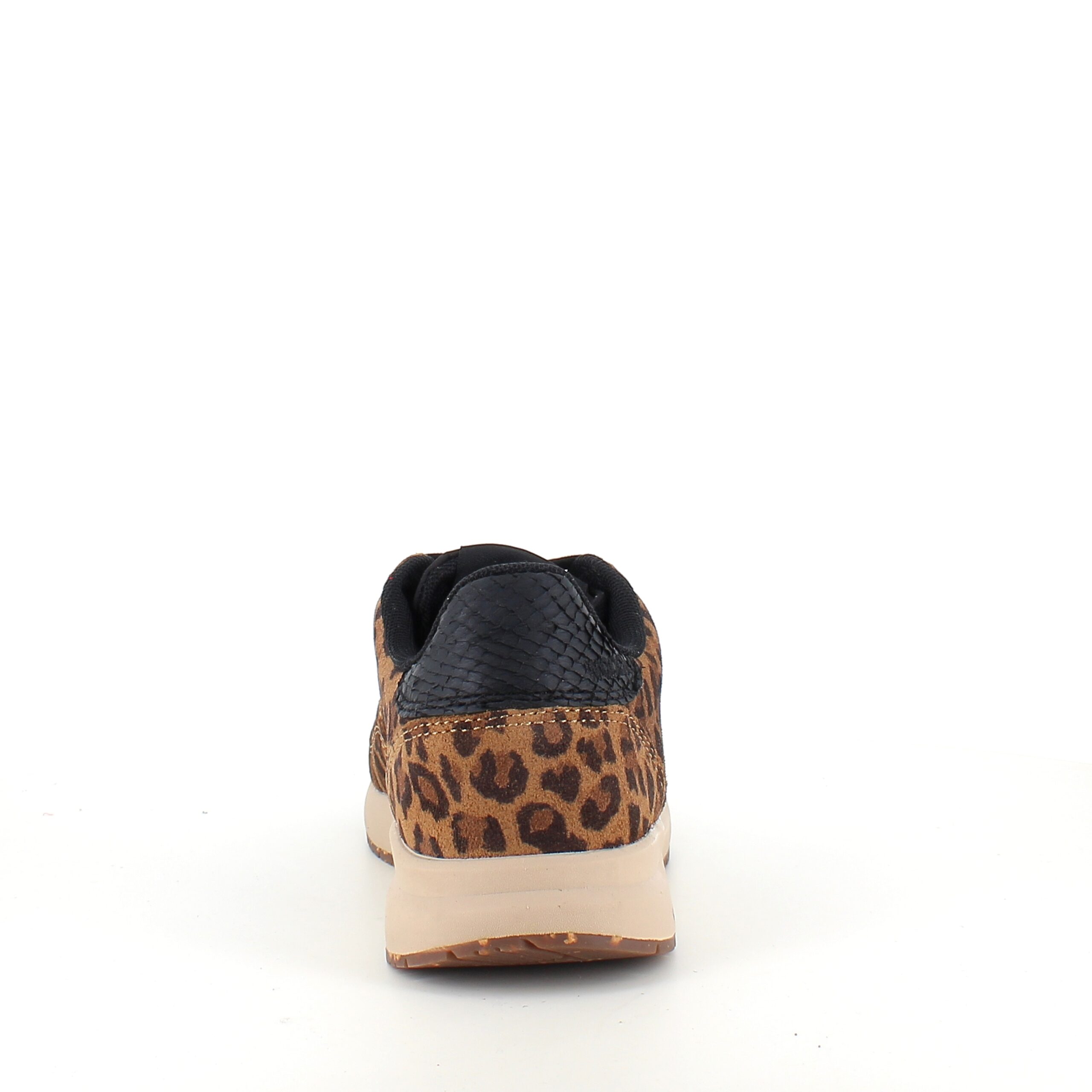 Woden mockaskor med Leo-print