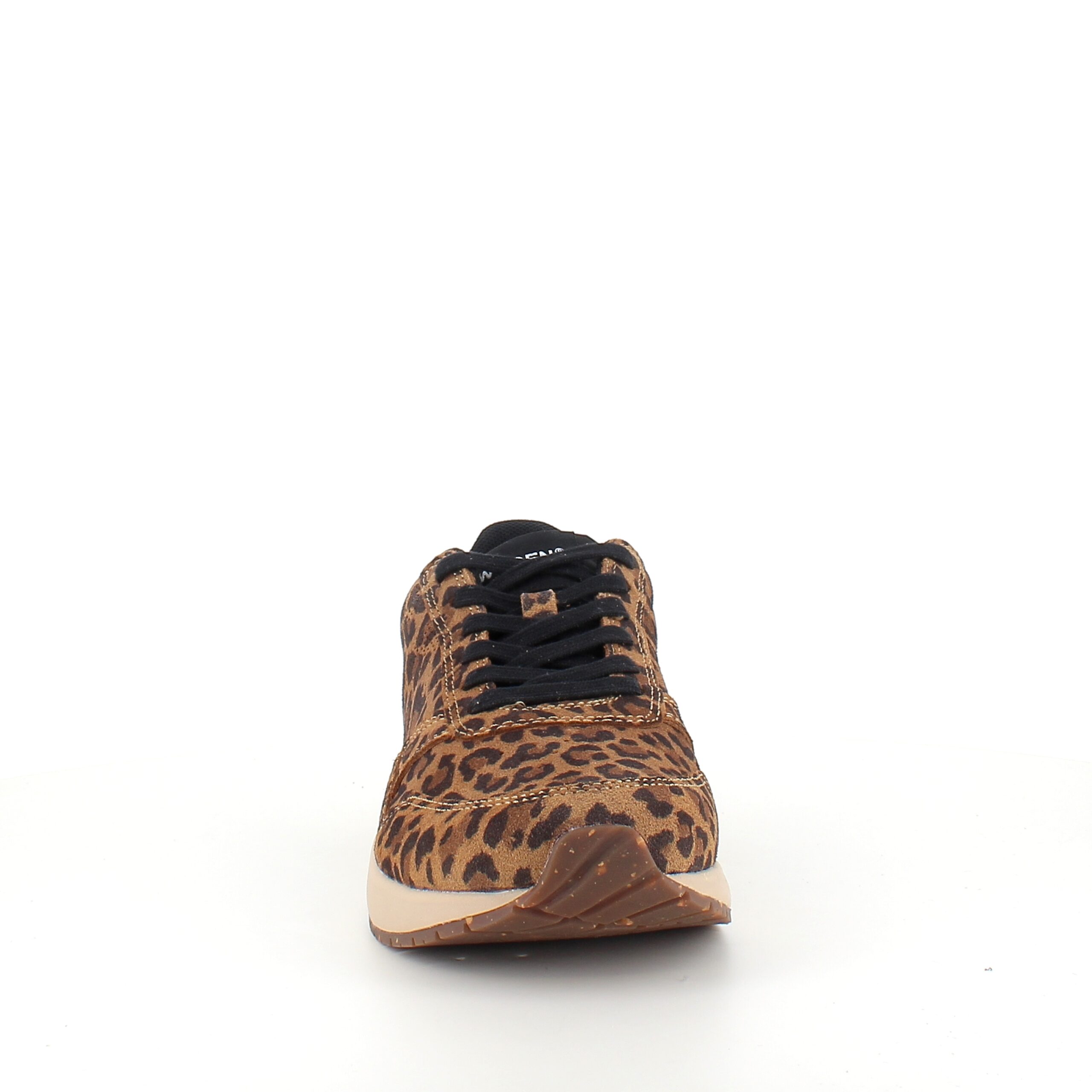 Woden mockaskor med Leo-print
