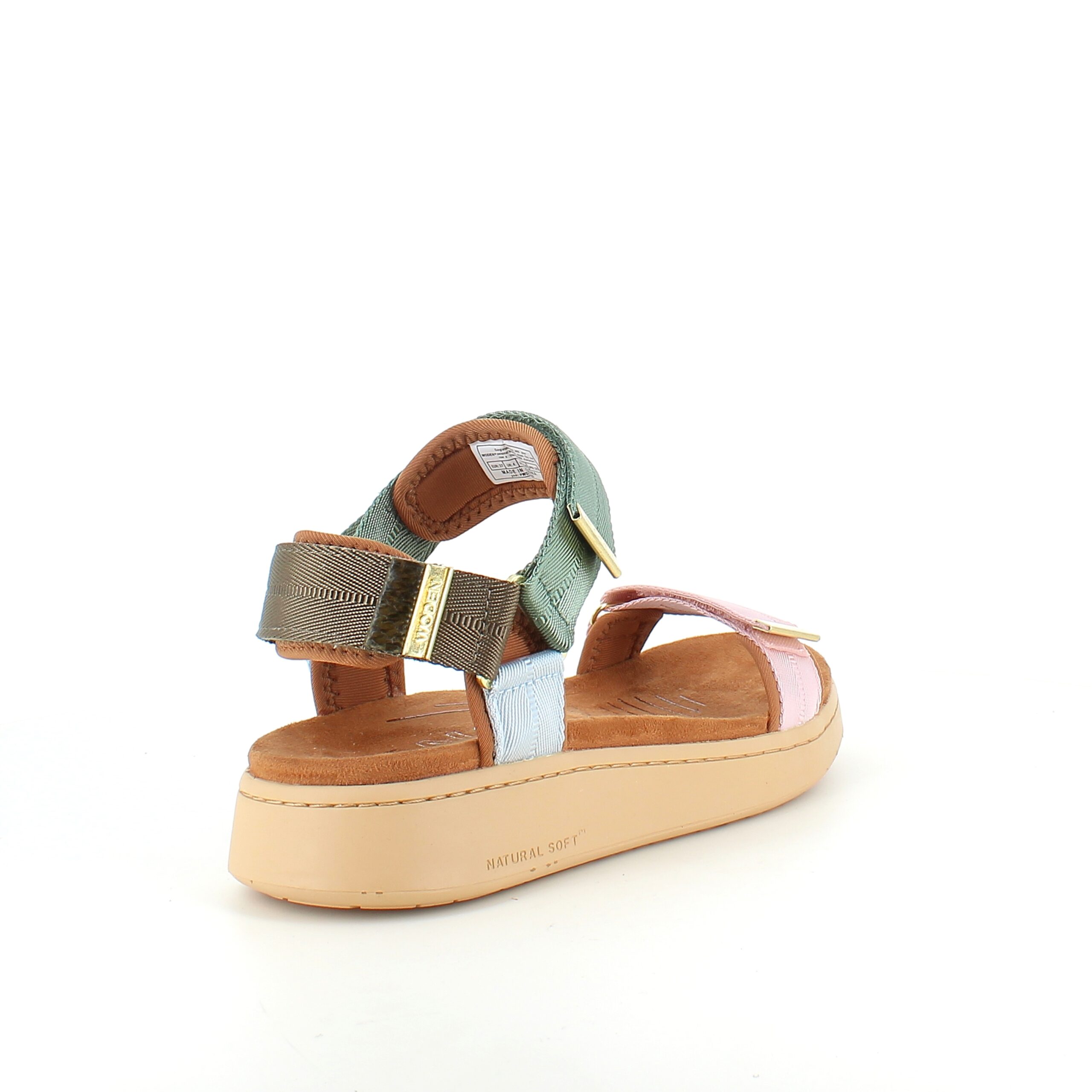 Smart multifärgad sandal från Woden