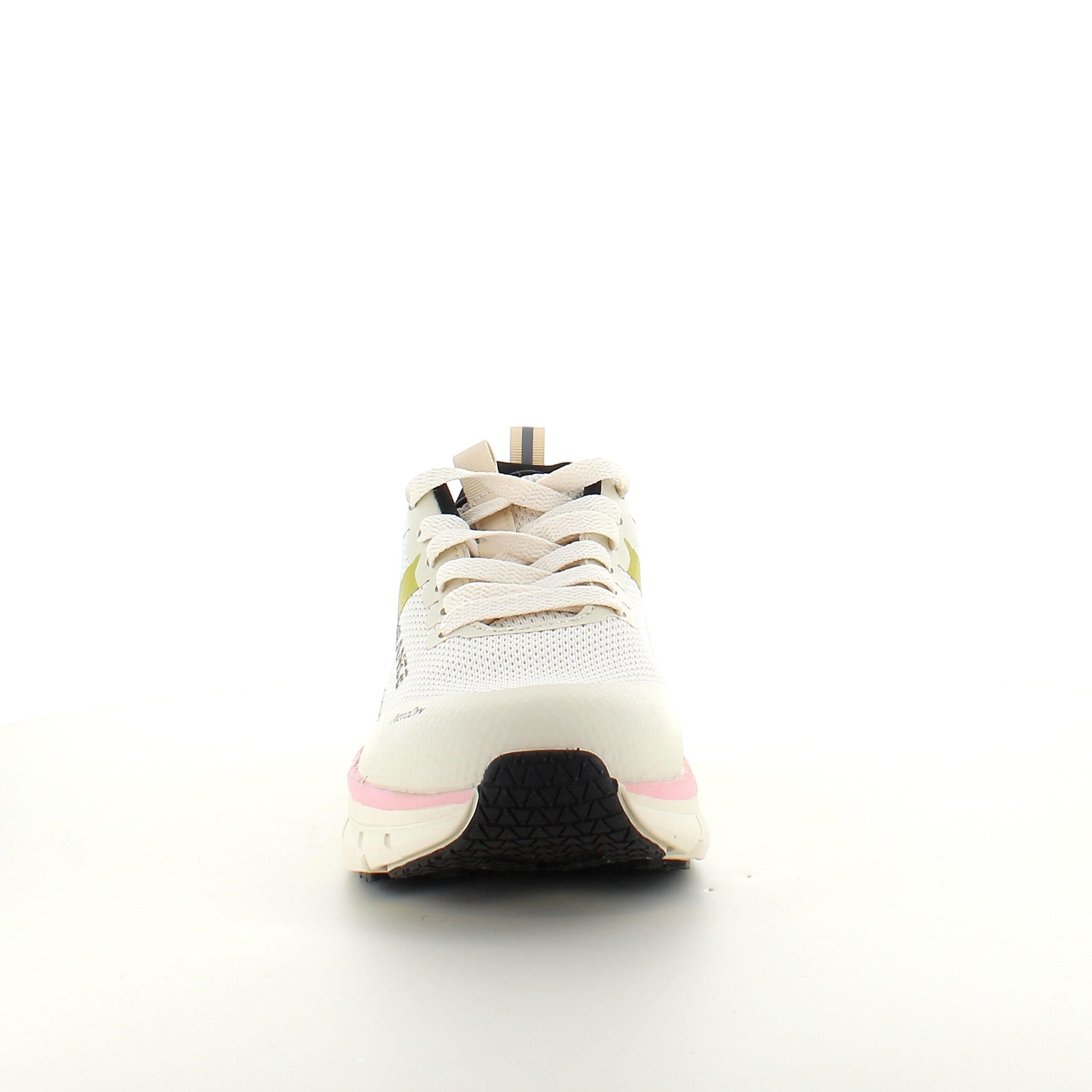 Andningsbara Endurance Comfortfit-sneakers med rosa detaljer