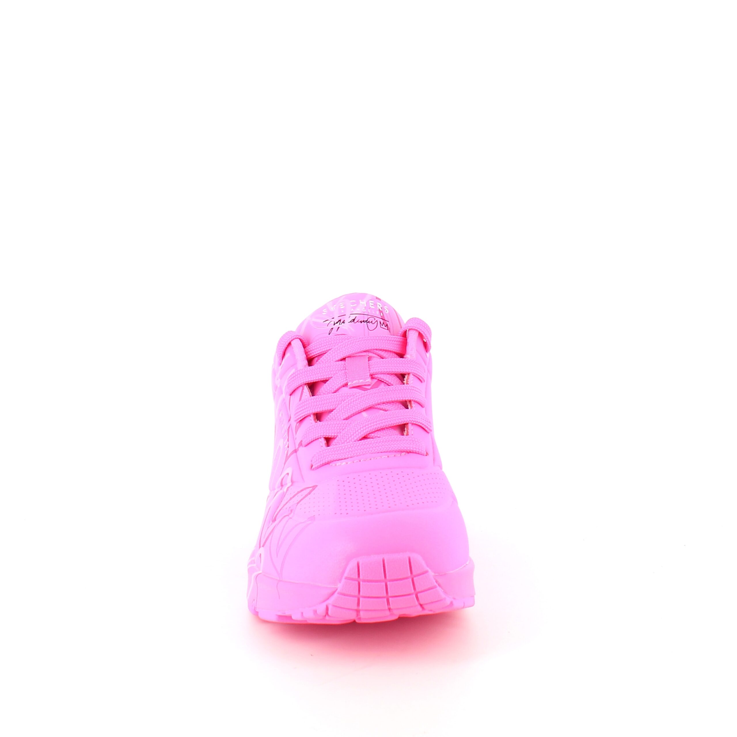 Rosa sneakers med hjärtan från Skechers
