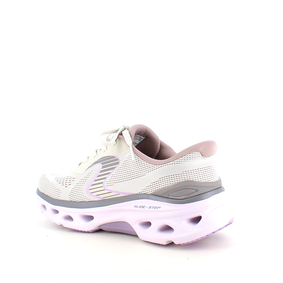 Skechers damsneakers i beige – Hands Free Slip-ins med Arch Fit och extra stötdämpning