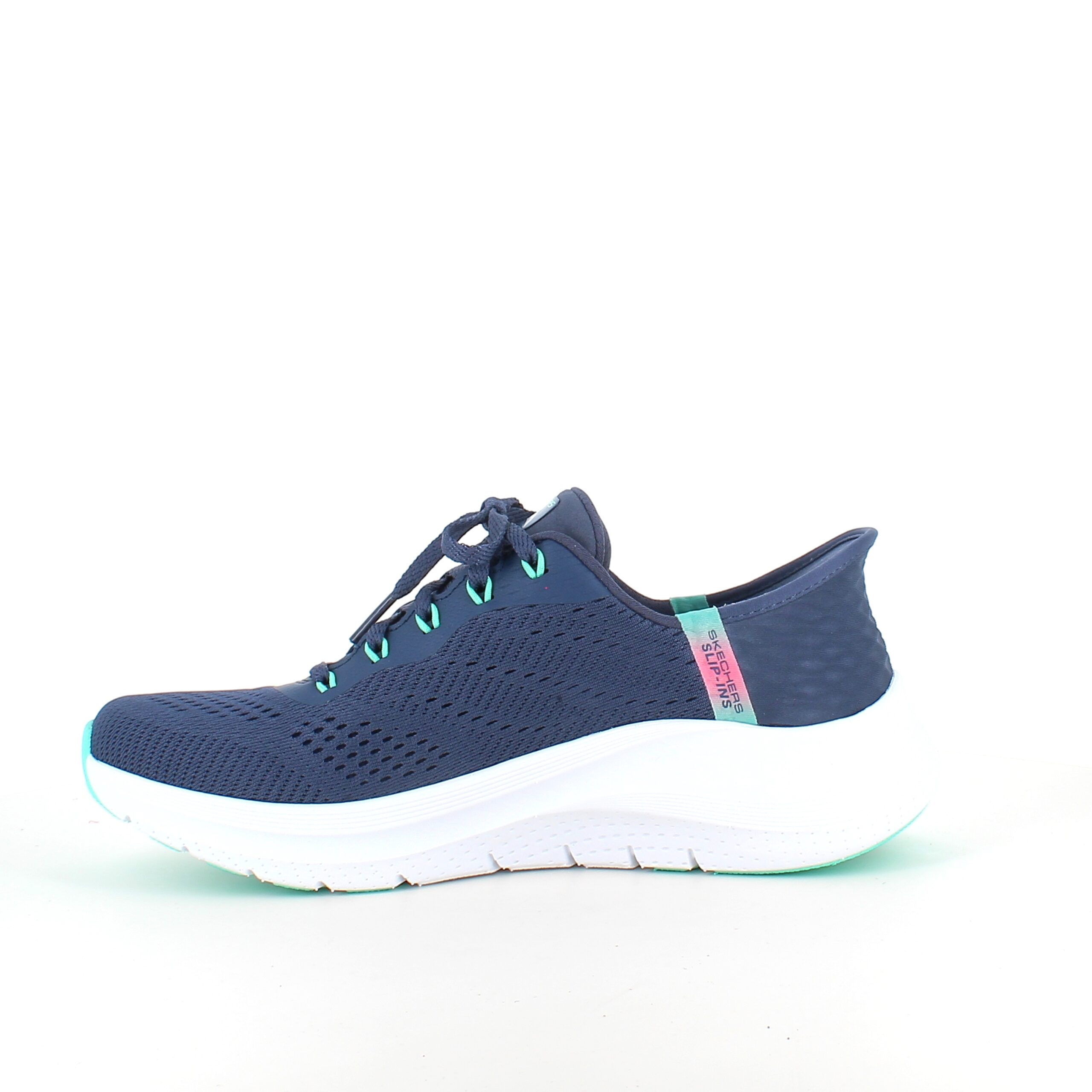 Skechers Slip-ins med Arch Fit – blå sneaker med handsfree-komfort