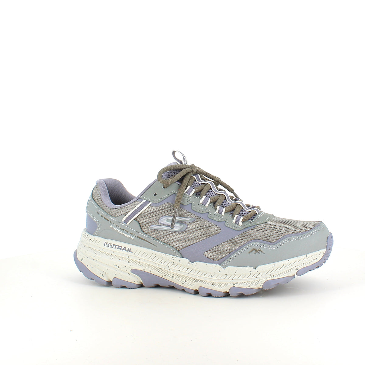 Vattentät vandringssko med bra stötdämpning från Skechers