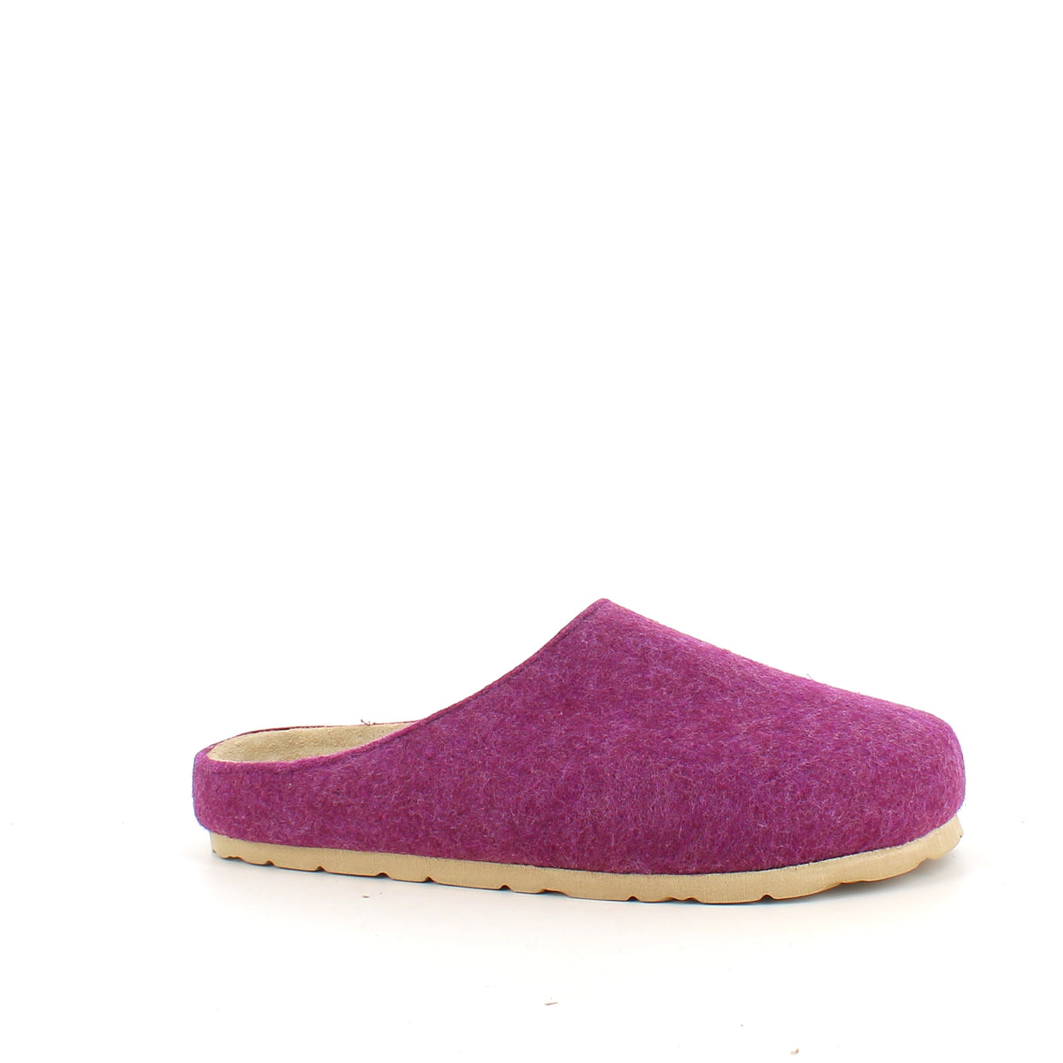 Lila inomhusskor med lätt hålfotsstöd & lädersula