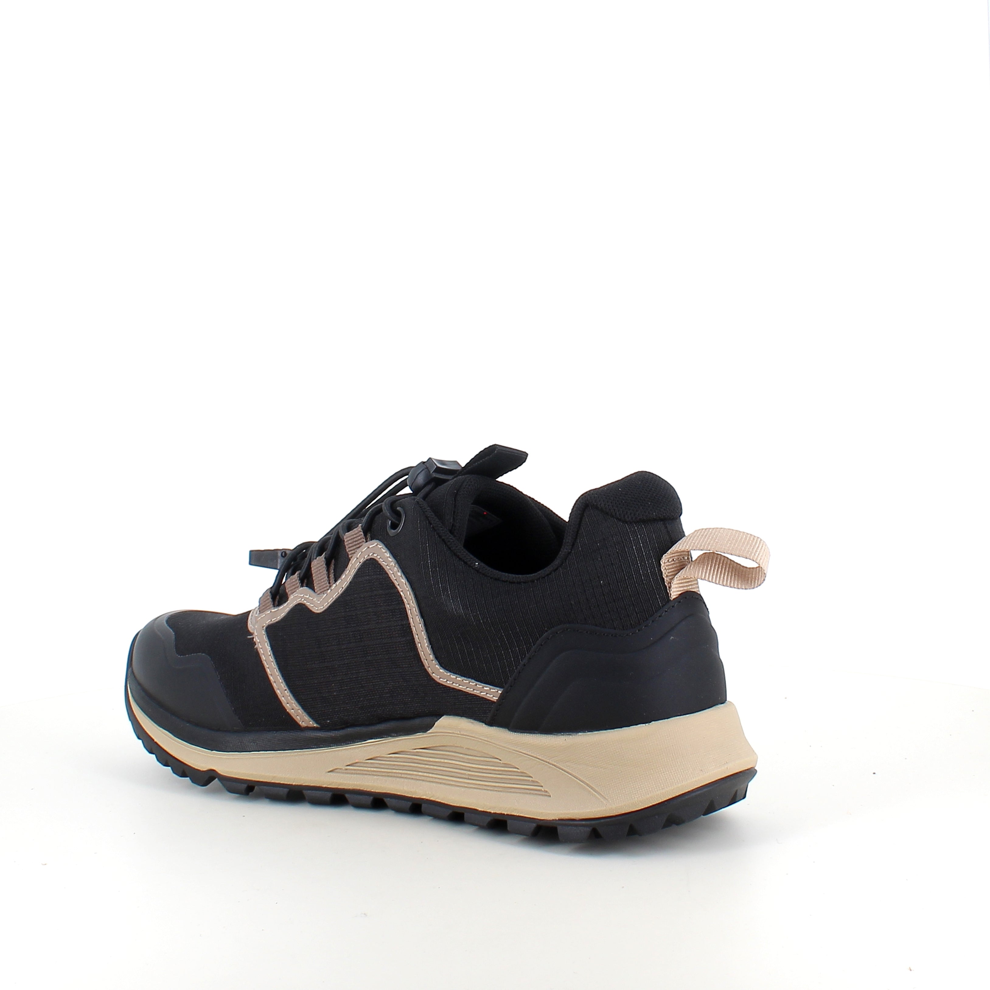 Green Comfort outdoorsko – svart med H-läst, hålfotsstöd & GreenTex