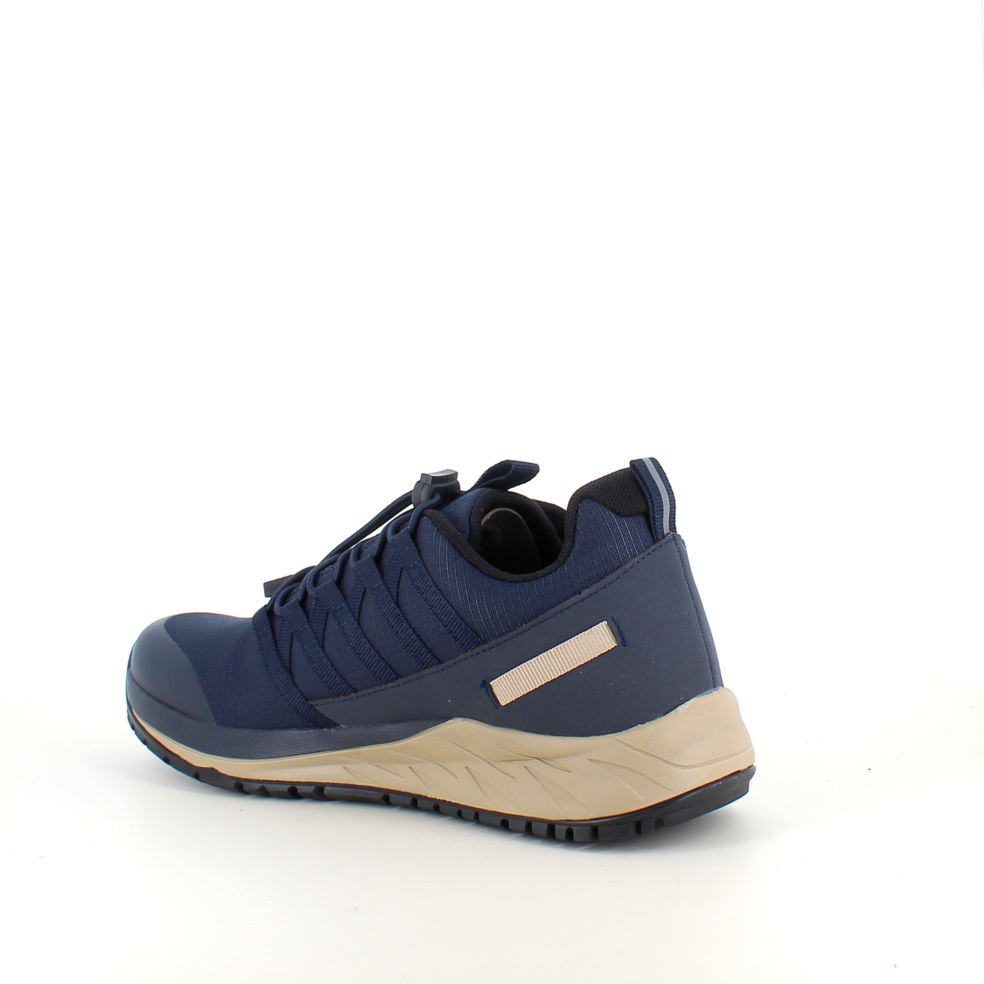 Green Comfort Path Pipi – blå outdoor sneaker med H-läst & fotvalvsstöd