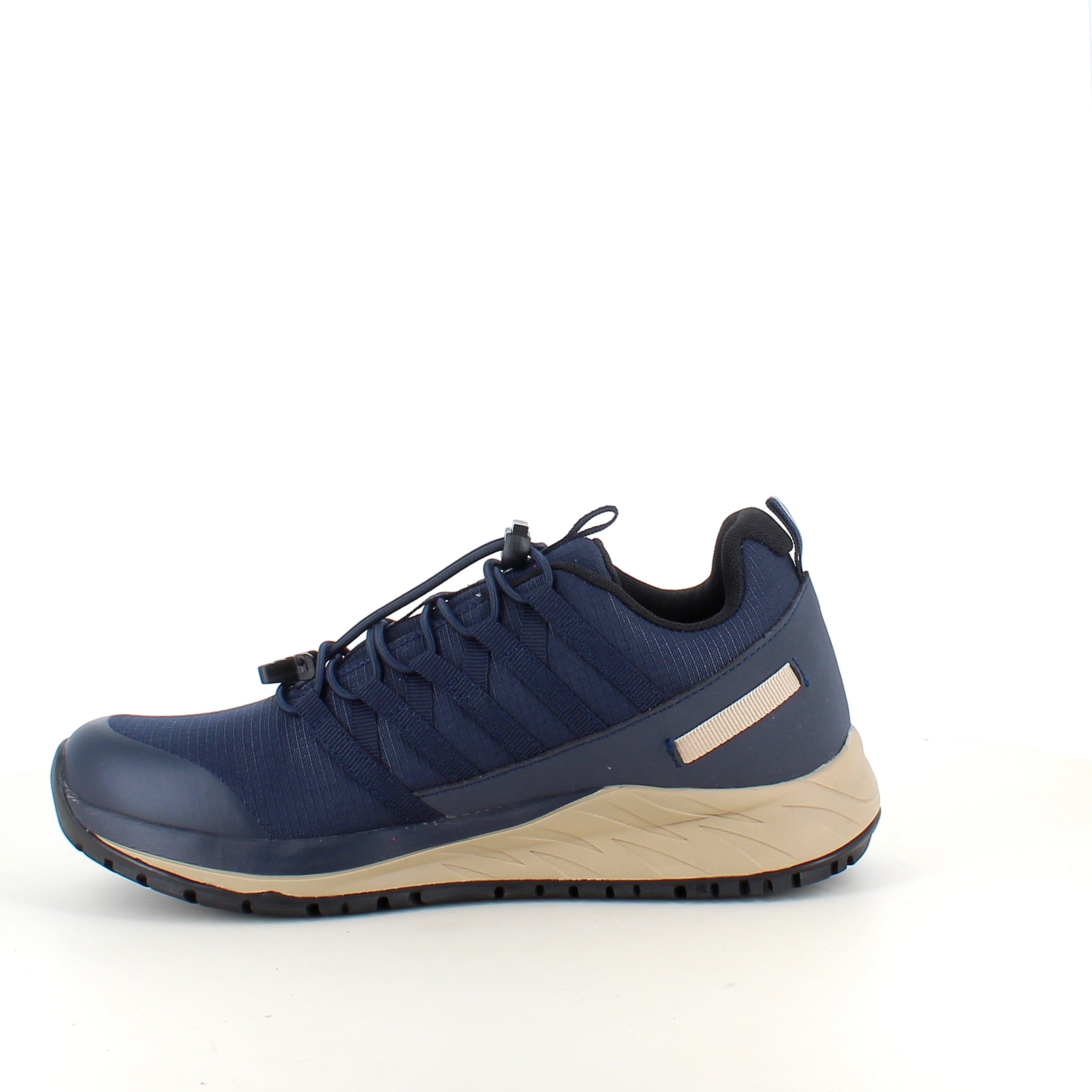 Green Comfort Path Pipi – blå outdoor sneaker med H-läst & fotvalvsstöd
