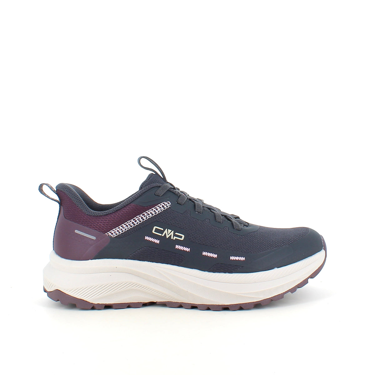 CMP Kymber Easy-Fit – mörkgrå sneaker med elastiska snörband