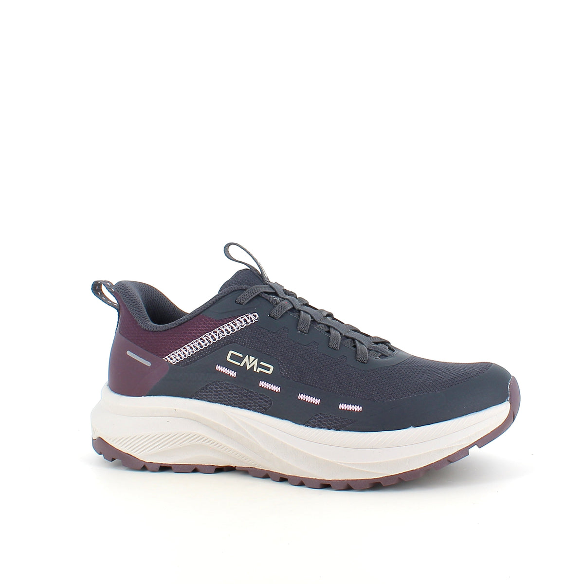 CMP Kymber Easy-Fit – mörkgrå sneaker med elastiska snörband