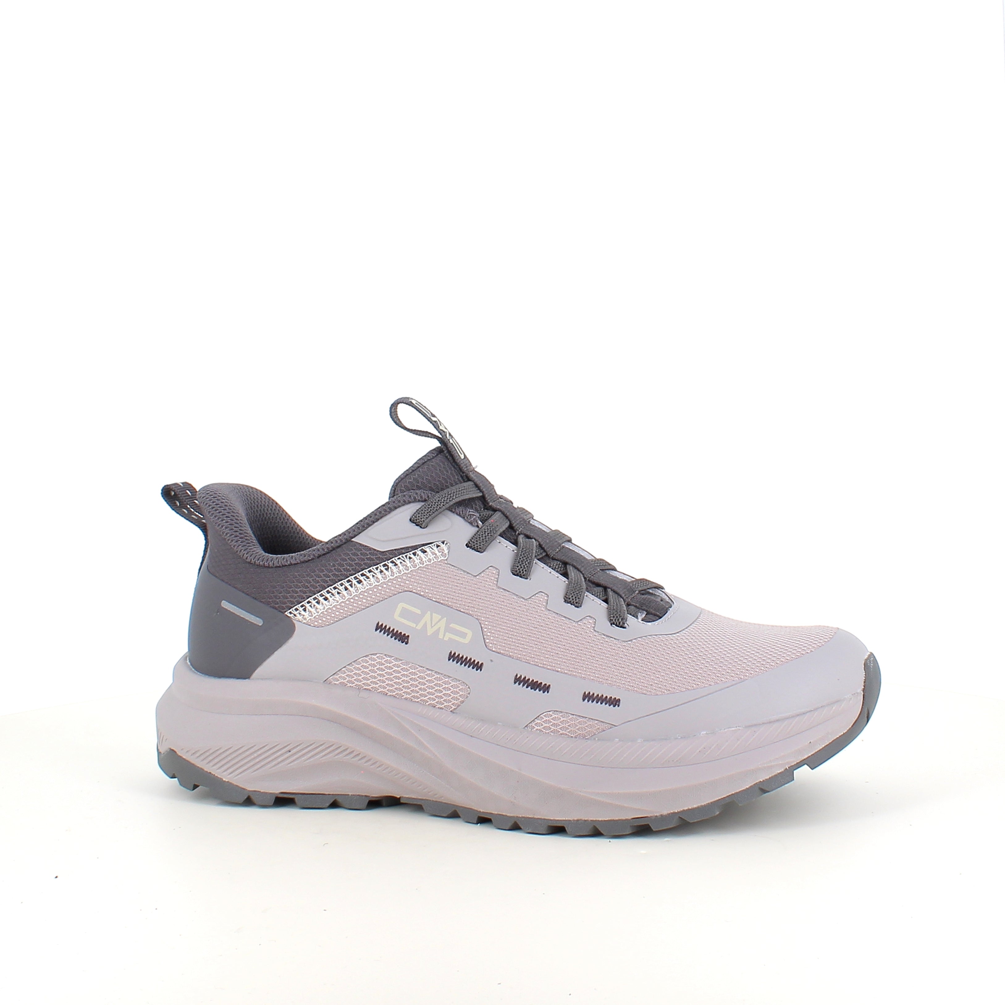 CMP Kymber Easy-Fit – ljusgrå sneaker med elastiska snören