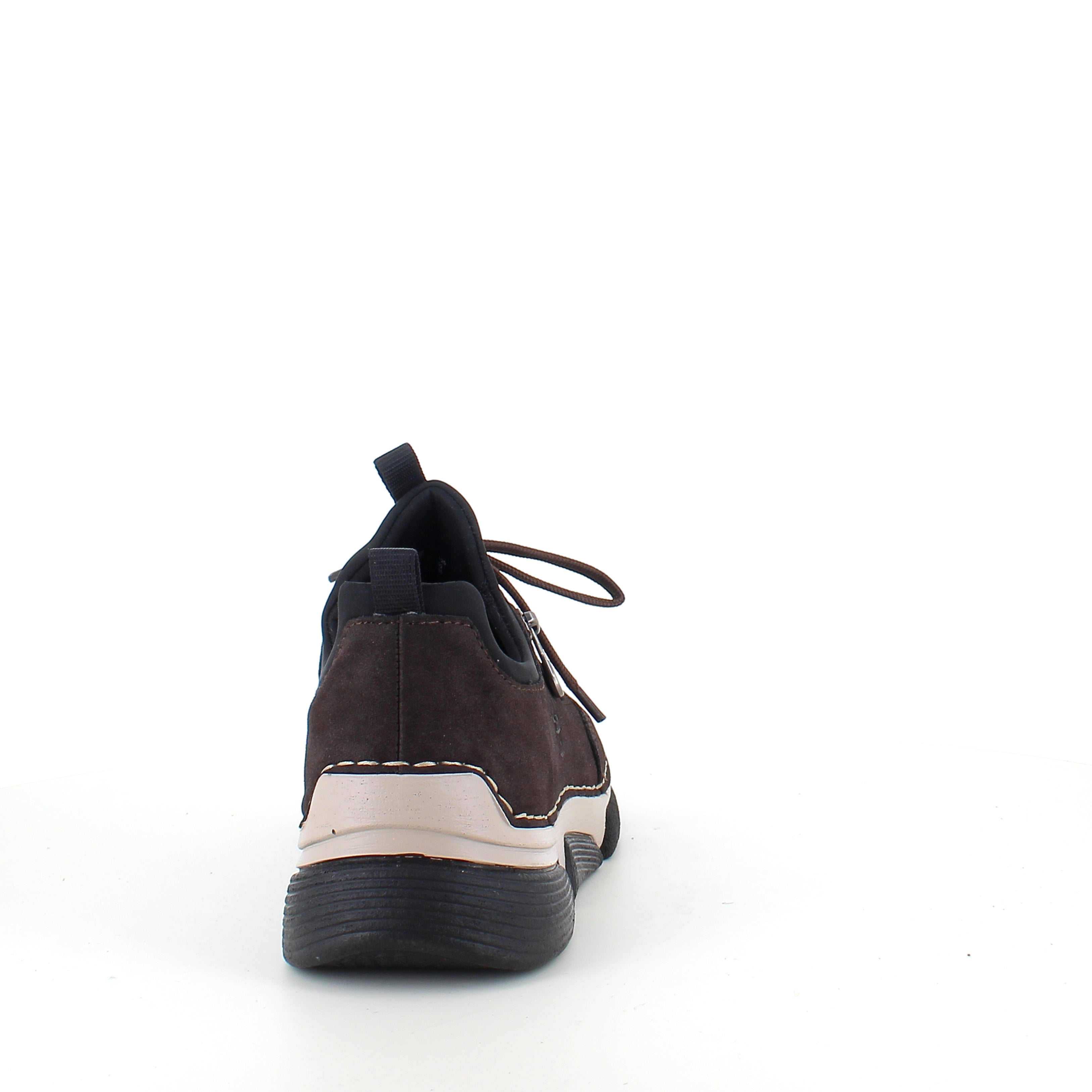 Rieker sneakers för dam i brunt – mjuk komfort & stötdämpning för vardagen