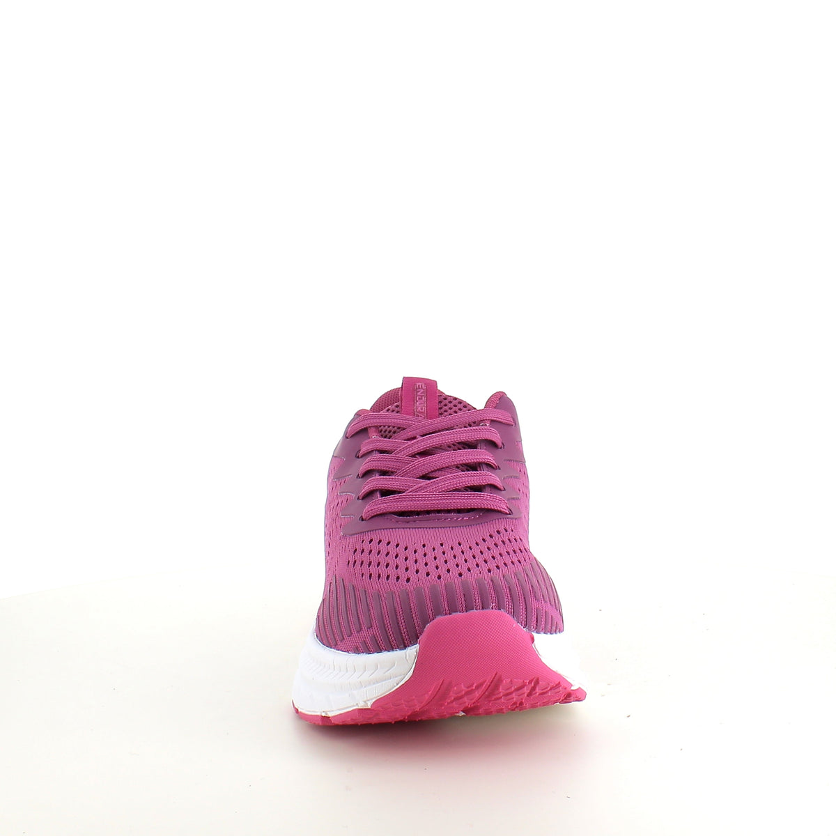 Endurance lila sneaker med vit sula – andningsbar komfort