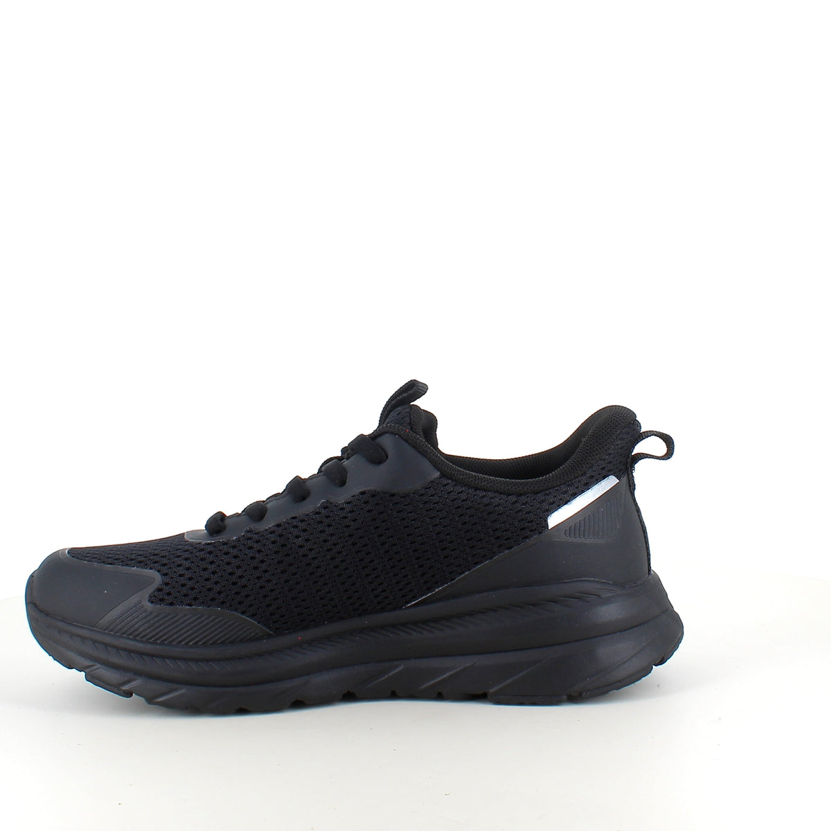 Endurance Beliso StepGo – svart unisex-sneaker för kvinnor & män