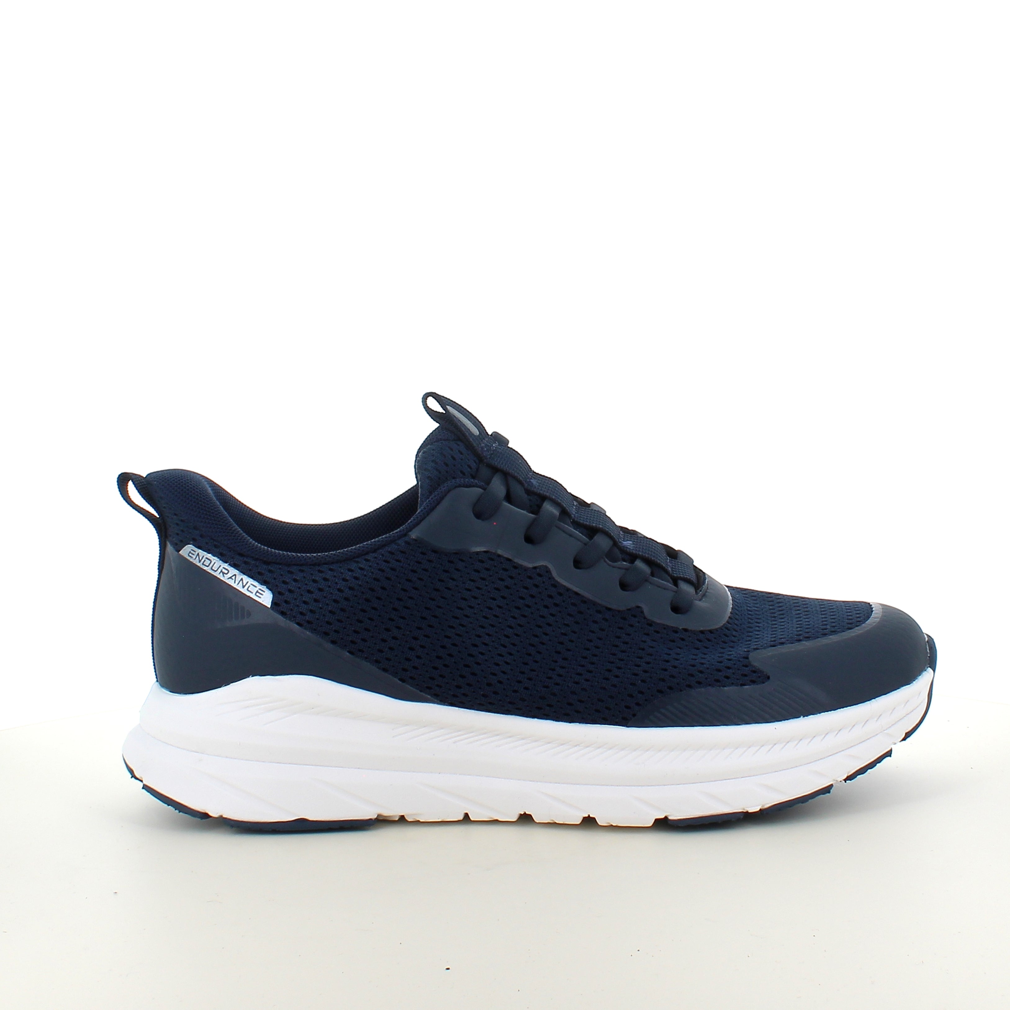 Endurance Beliso StepGo – mörkblå unisex-sneaker med handsfree-funktion