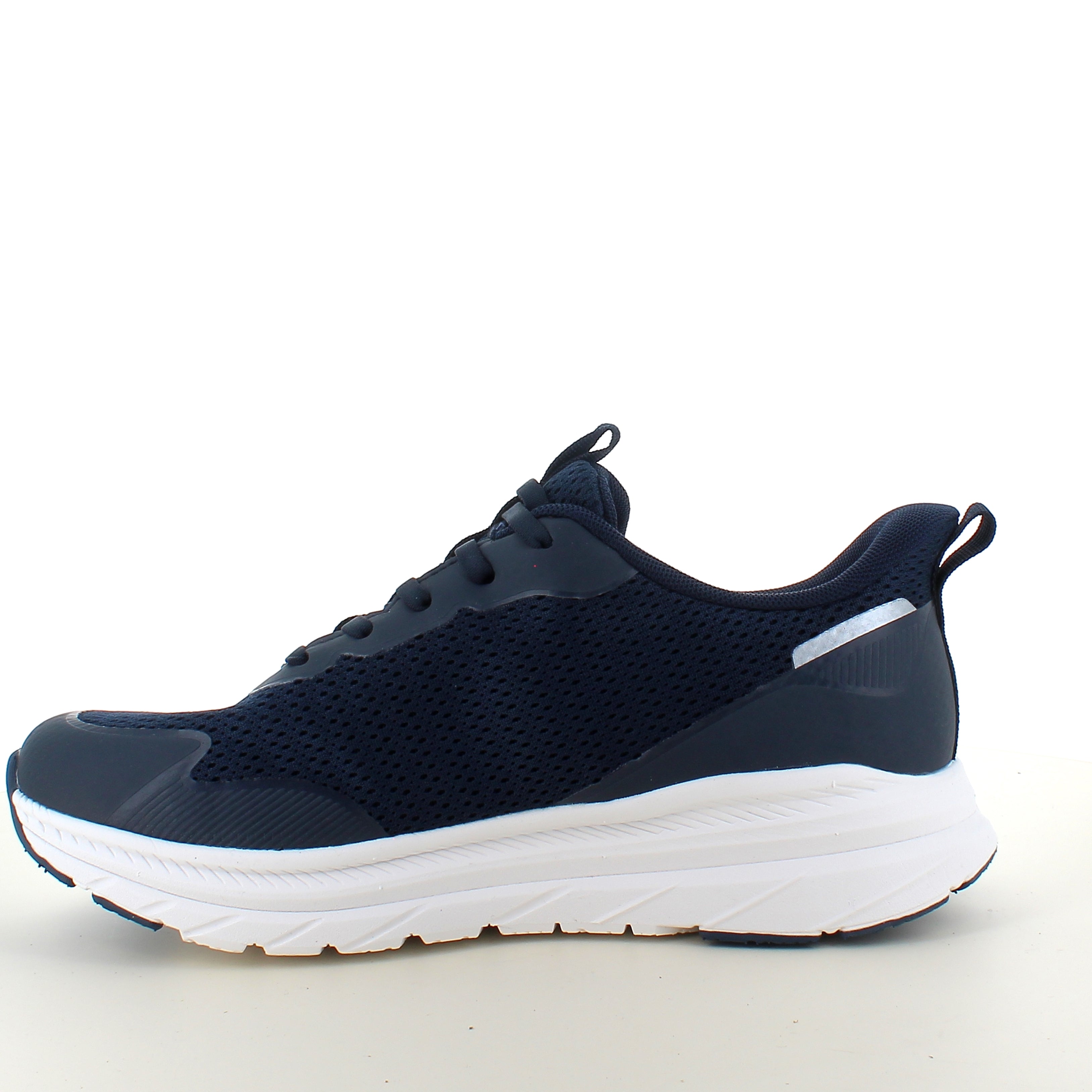 Endurance Beliso StepGo – mörkblå unisex-sneaker med handsfree-funktion