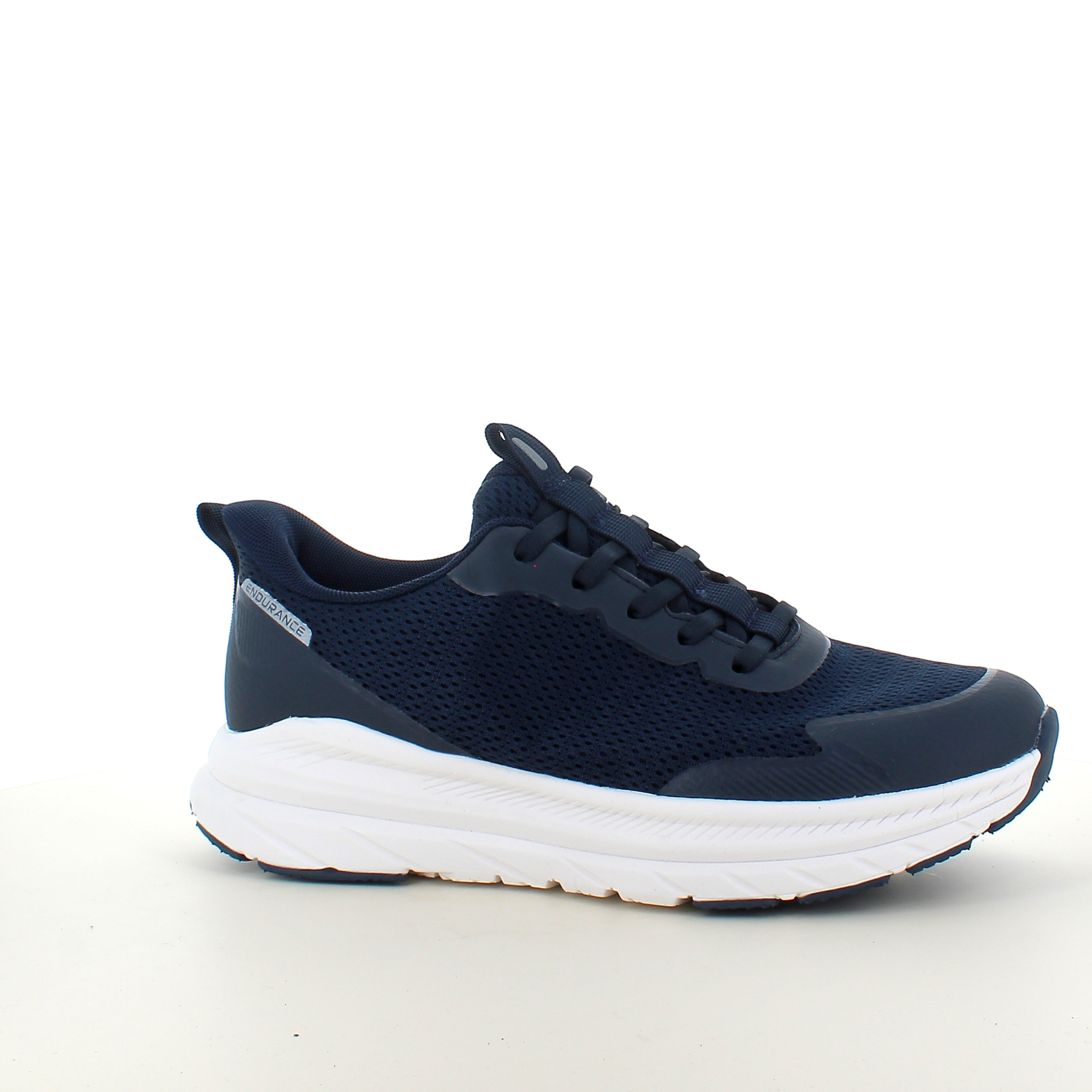 Endurance Beliso StepGo – mörkblå unisex-sneaker med handsfree-funktion