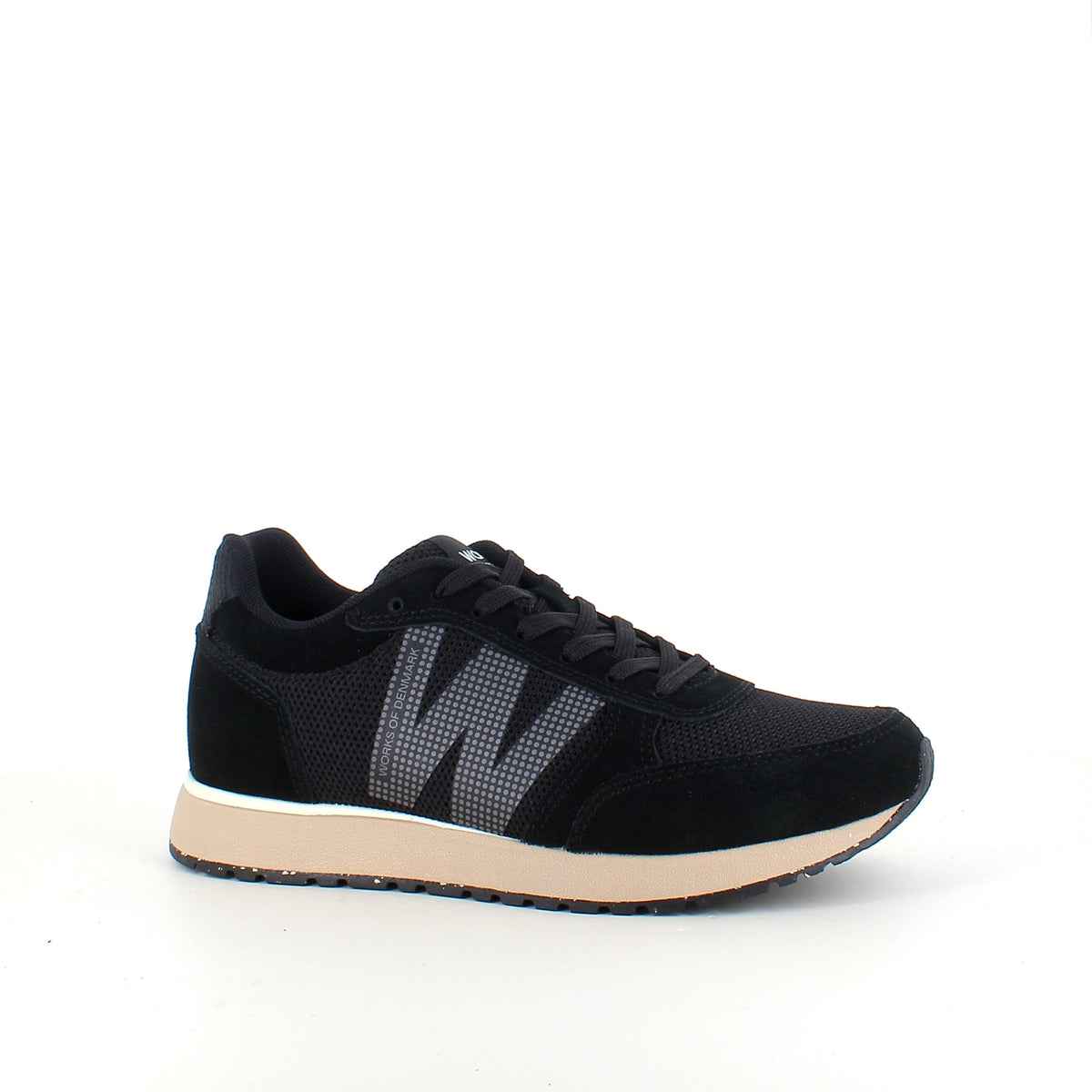 Woden Ydun Icon II – svart sneaker med lätt och bekväm komfort