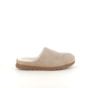 WODEN Silvi Warm - varm beige toffla med hålfotsstöd &amp; mjuk komfort