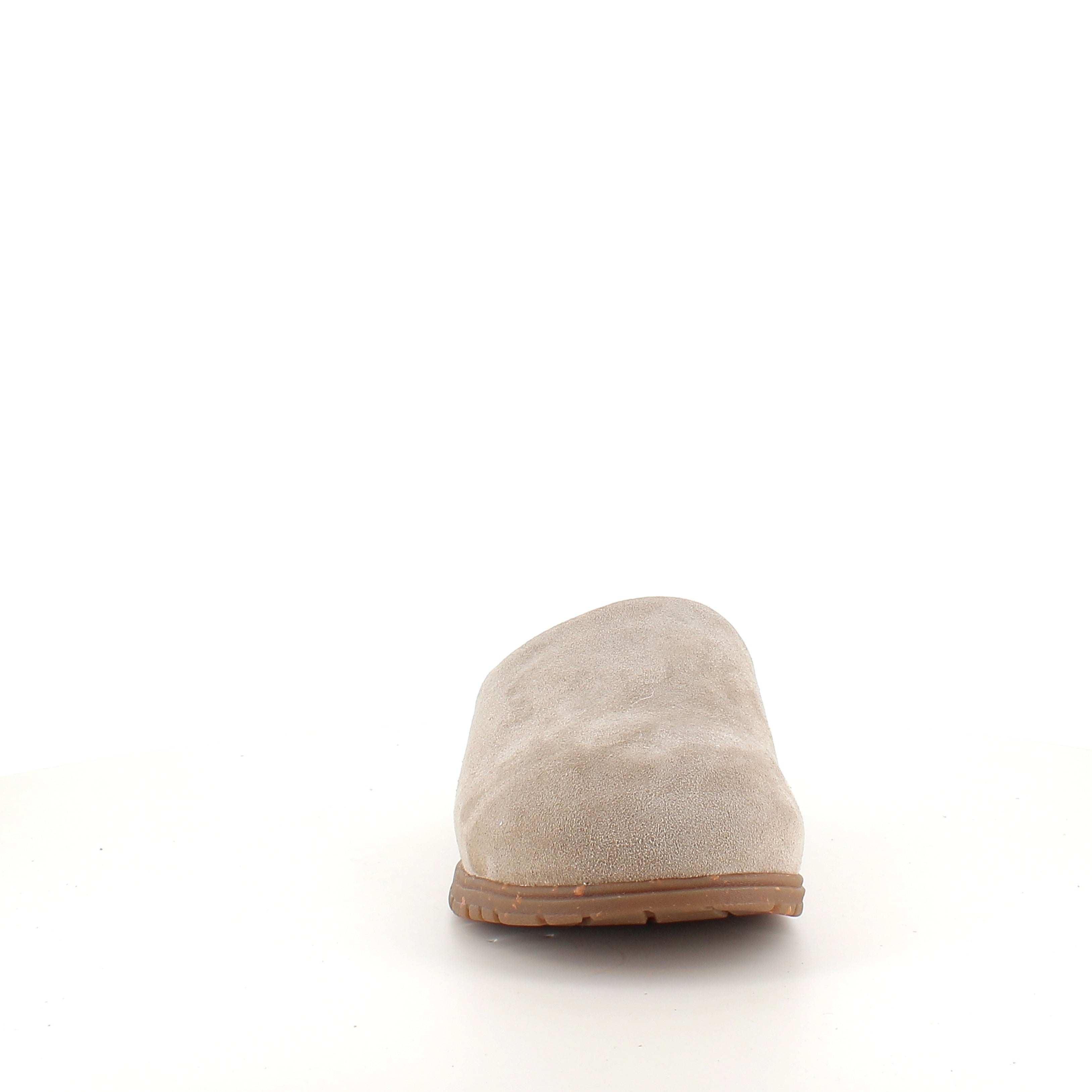 WODEN Silvi Warm - varm beige toffla med hålfotsstöd &amp; mjuk komfort