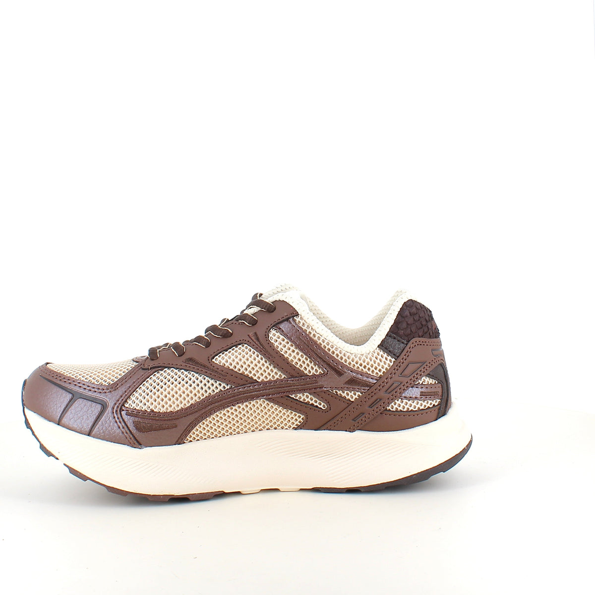 Woden Freja Runner – brun sneaker med lätt rullsula