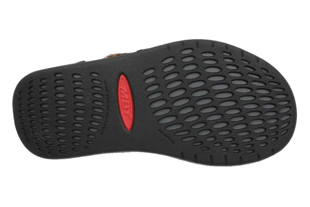 MBT Kisumu Classic Leopard – Bekväma sandaler med stöd & justerbar passform