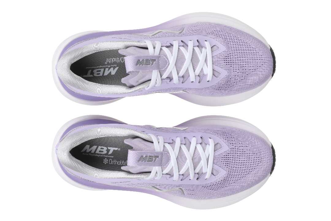 MBT M-3000 II Lilac – Extra breda sneakers med stöd & stötdämpning